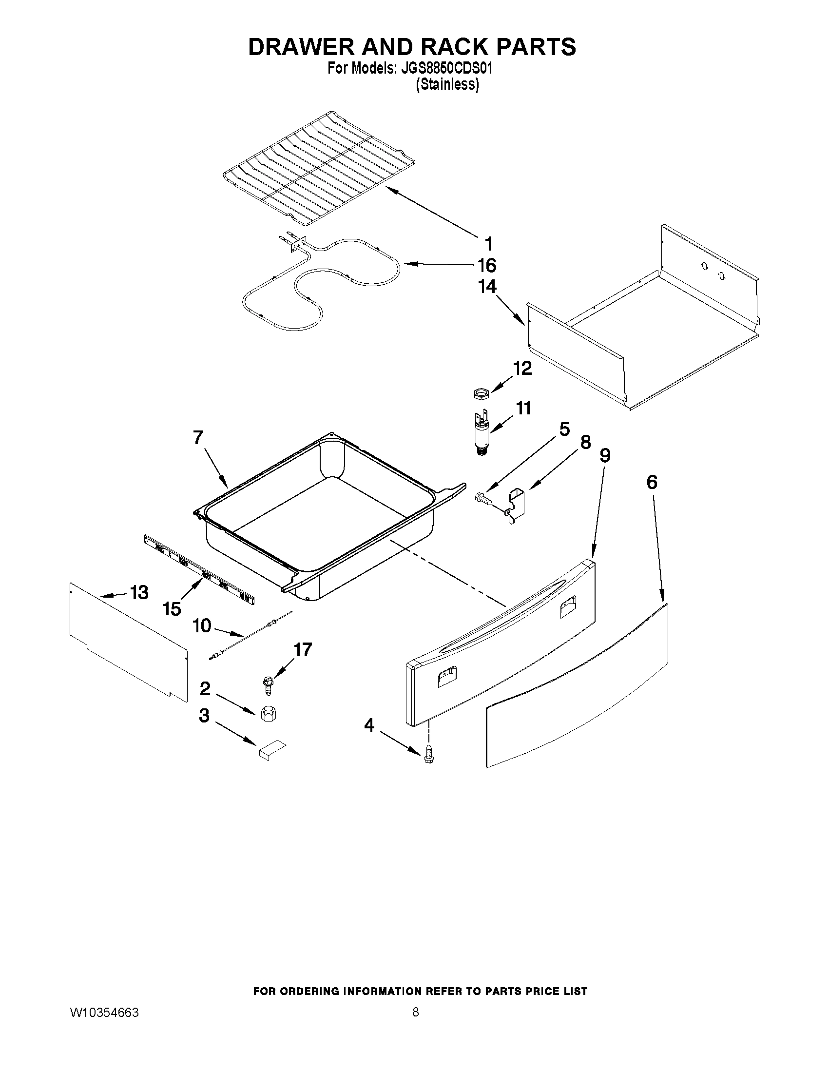 05 - DRAWER AND RACK PARTS