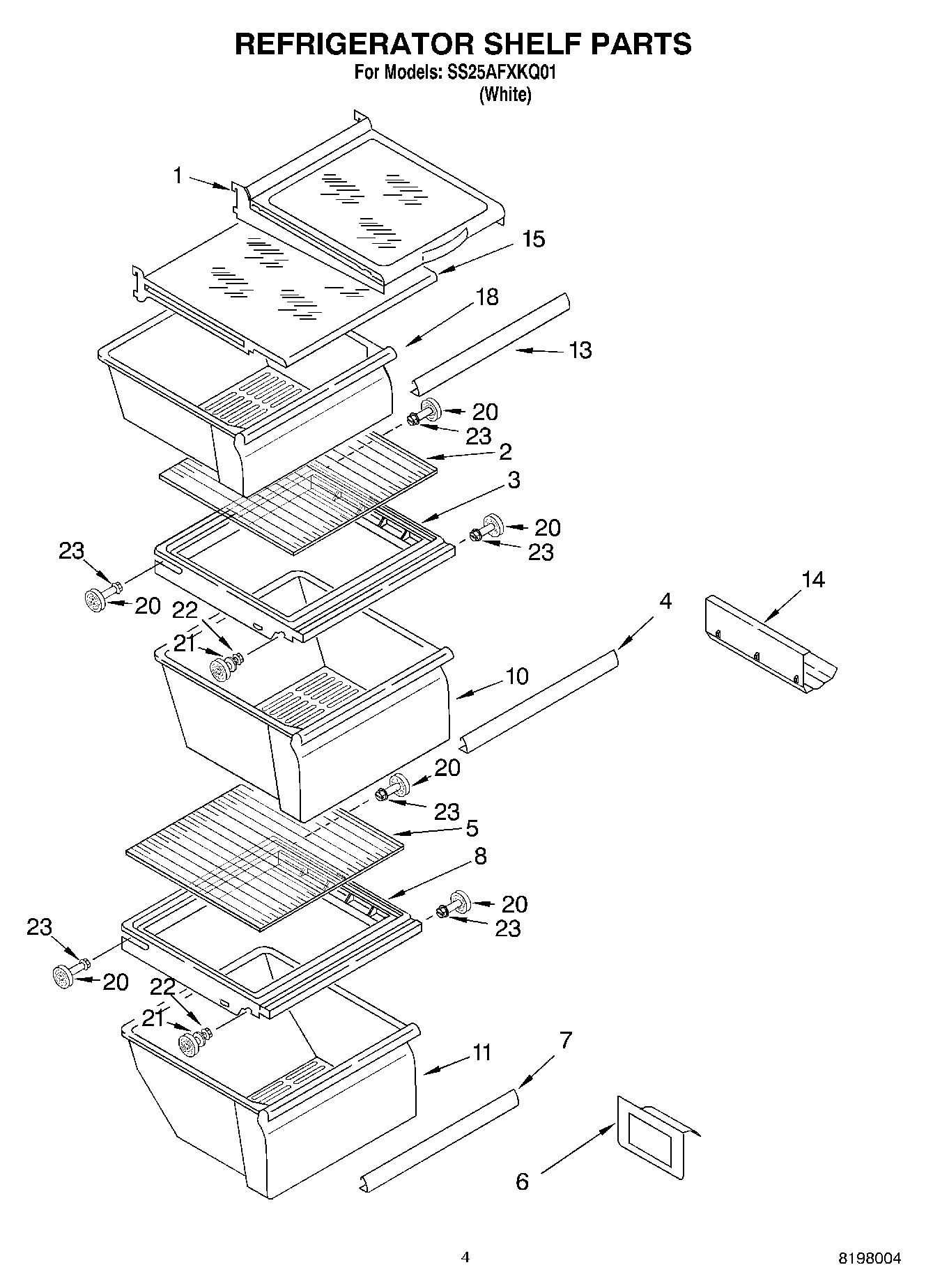 03 - REFRIGERATOR SHELF