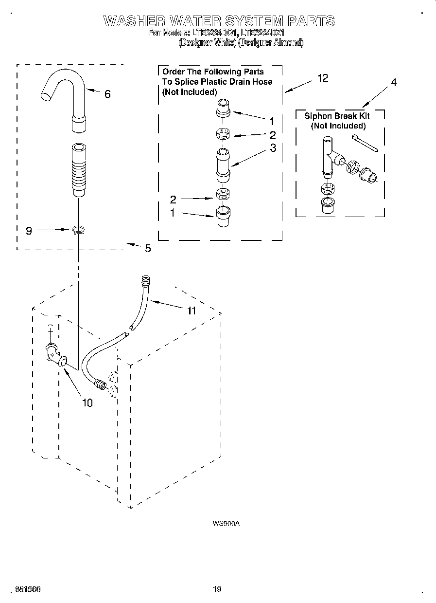 13 - WASHER WATER SYSTEM