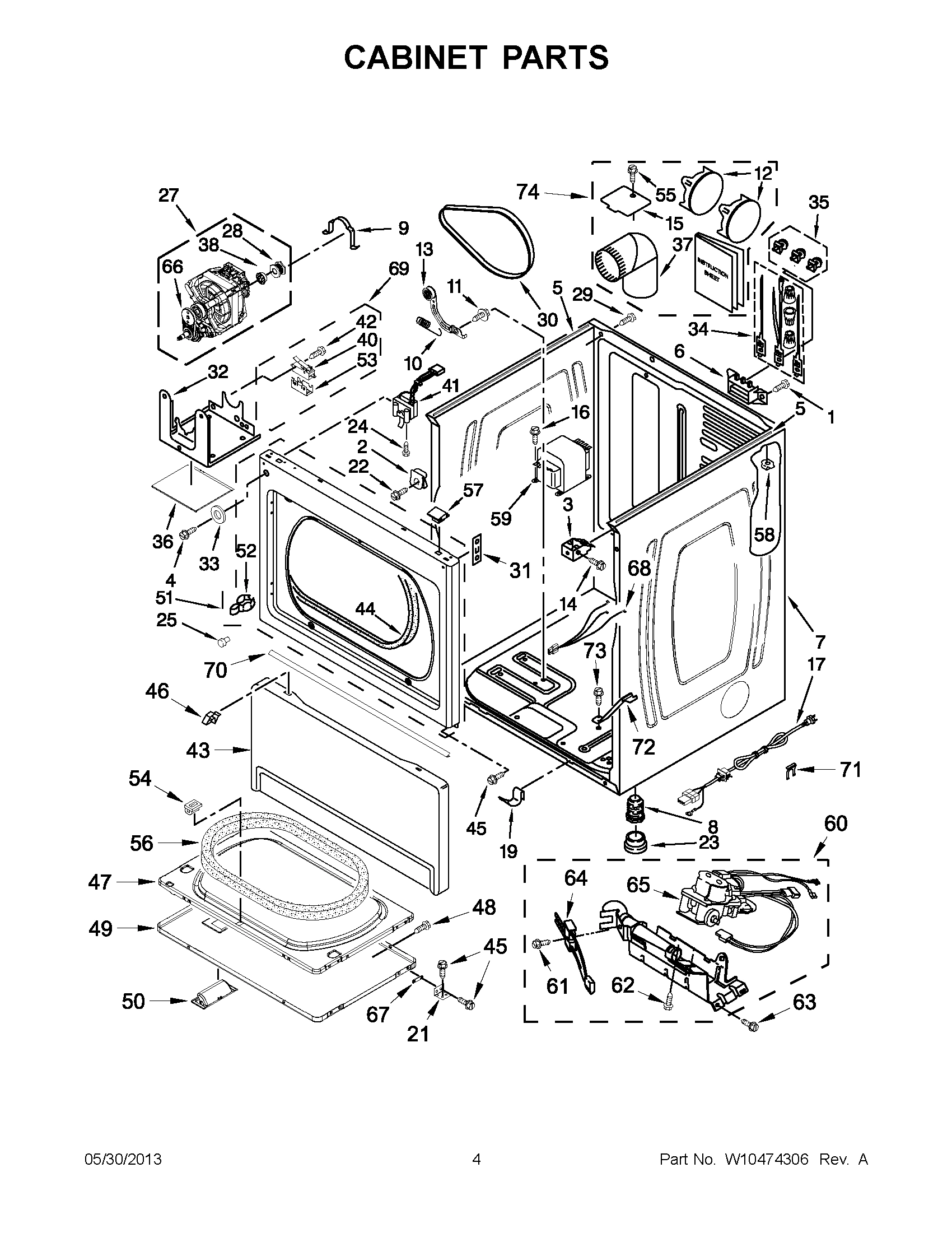 02 - CABINET PARTS