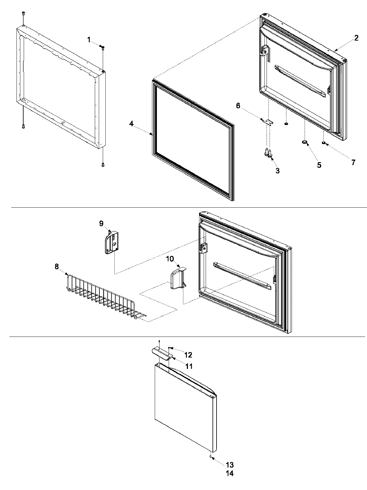 01 - FREEZER DOOR