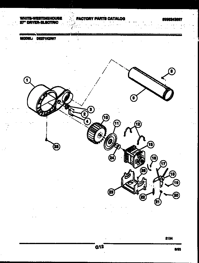 05 - BLOWER AND DRIVE PARTS