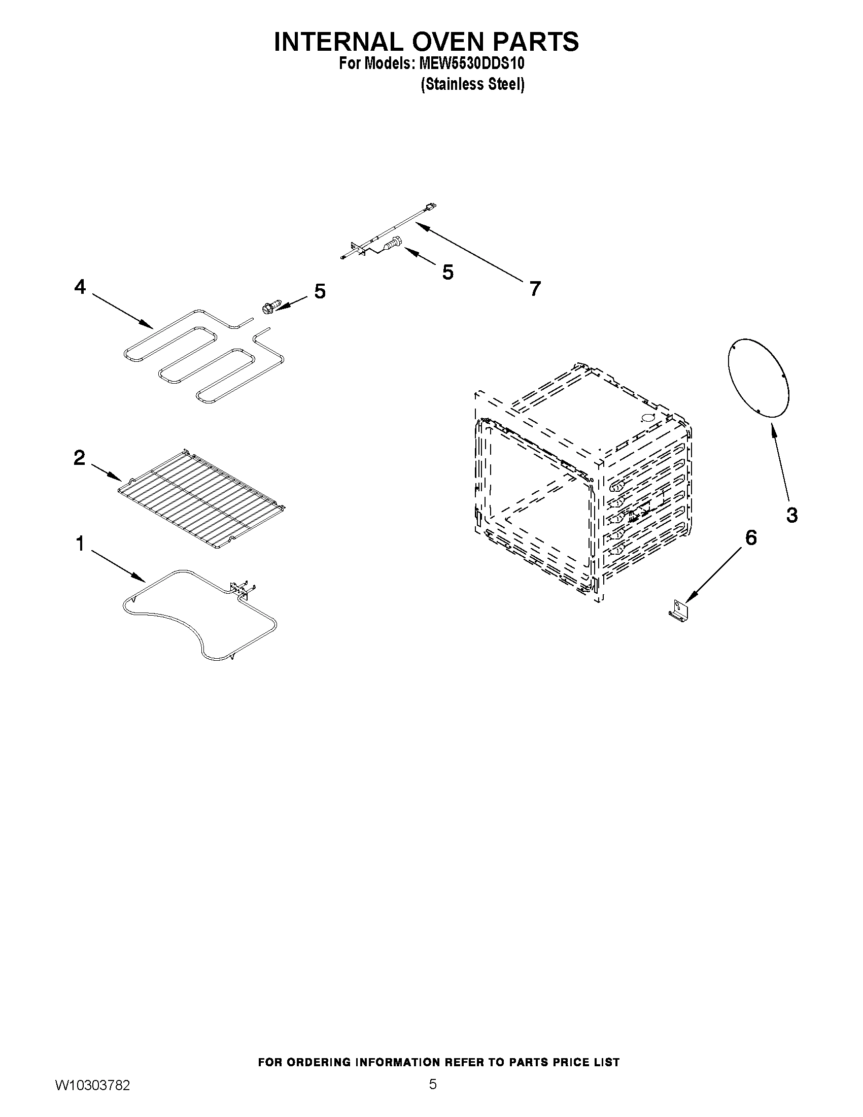 03 - INTERNAL OVEN PARTS