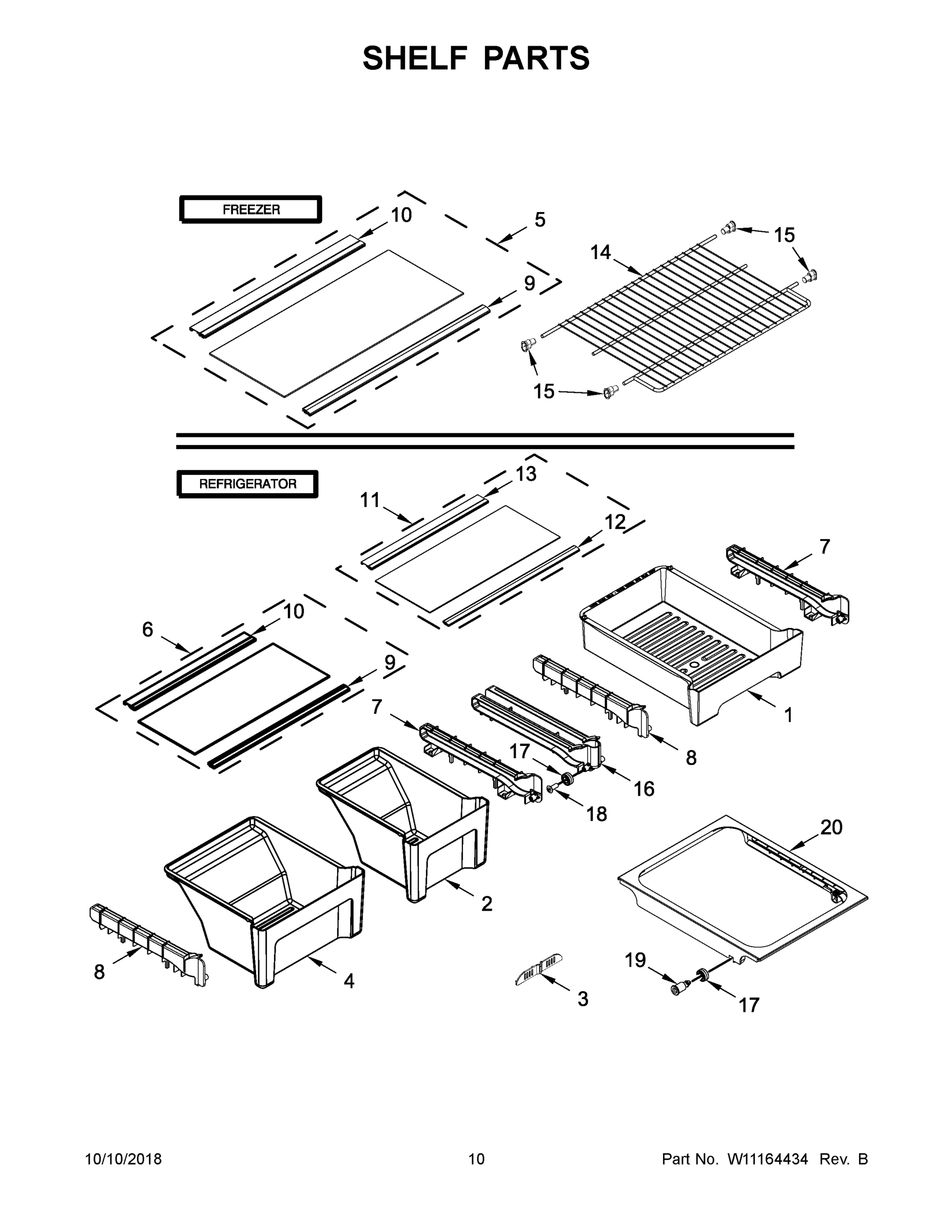 06 - SHELF PARTS