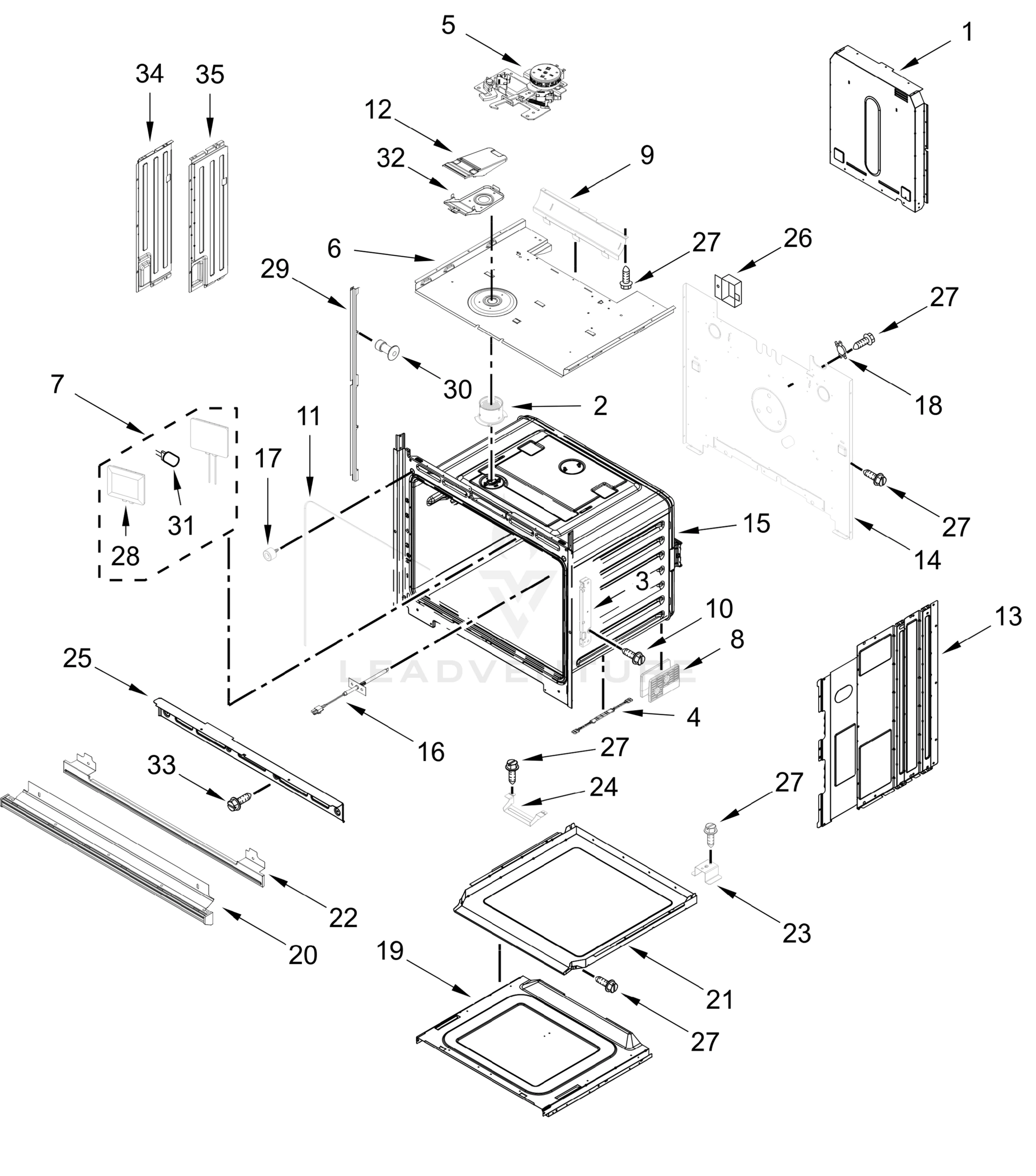 OVEN PARTS