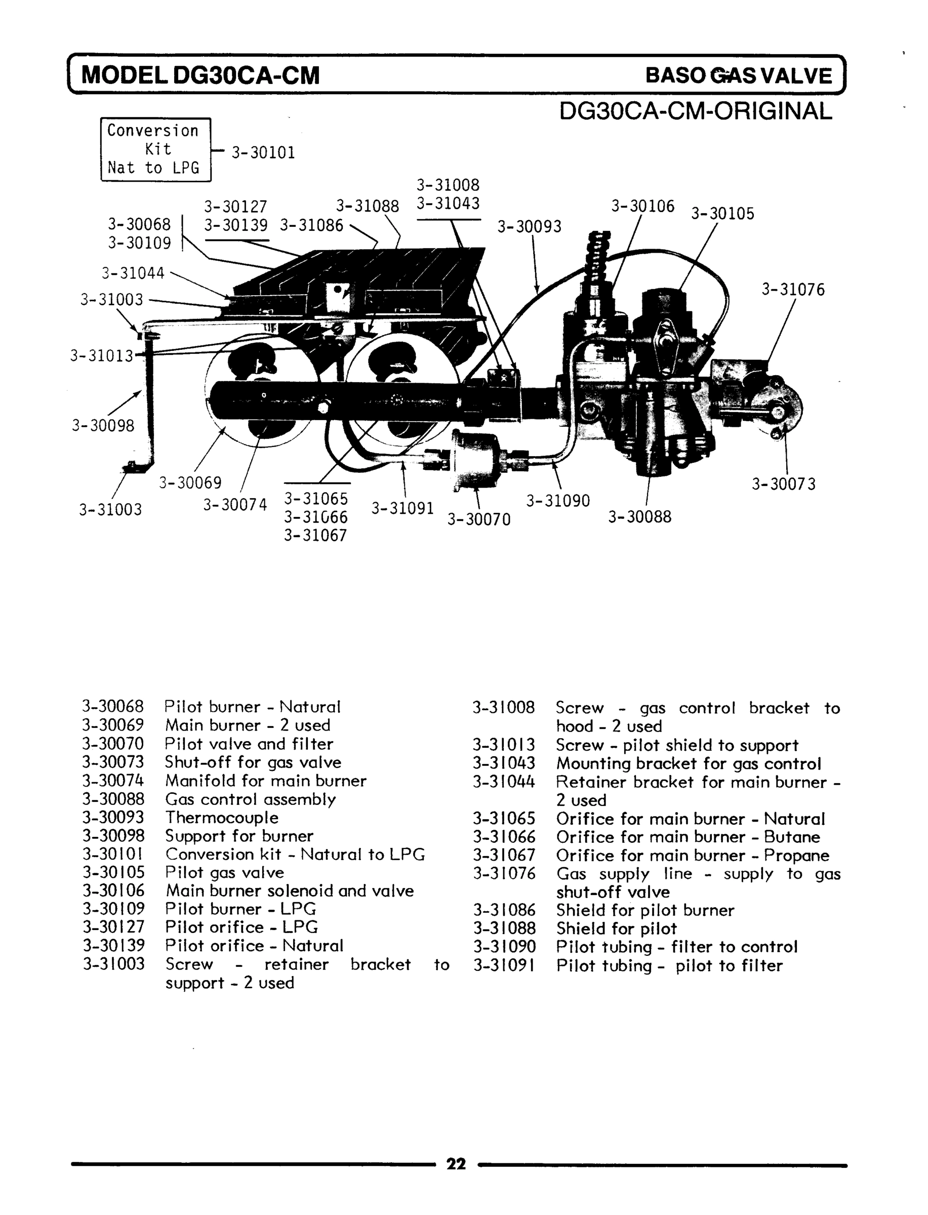08 - BASO GAS VALVE