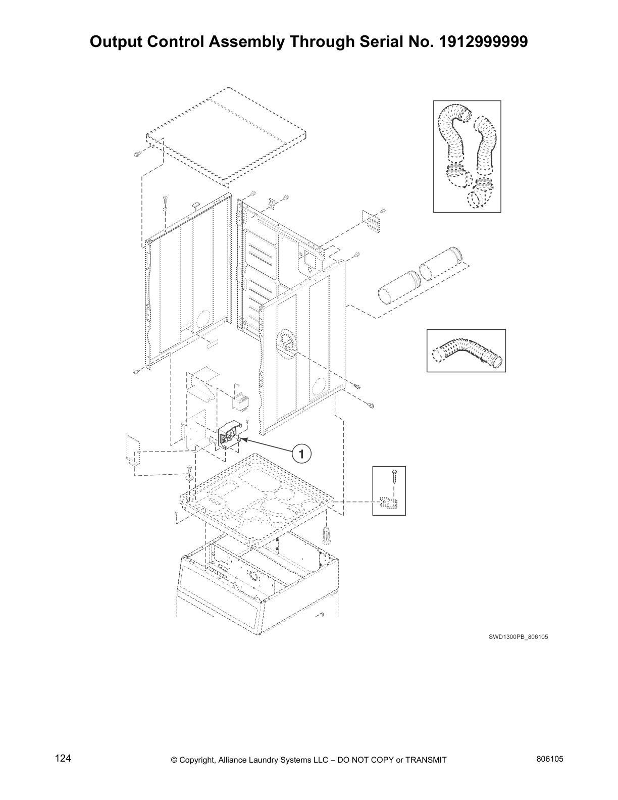 Output Control Assembly Through Serial No. 1912999999