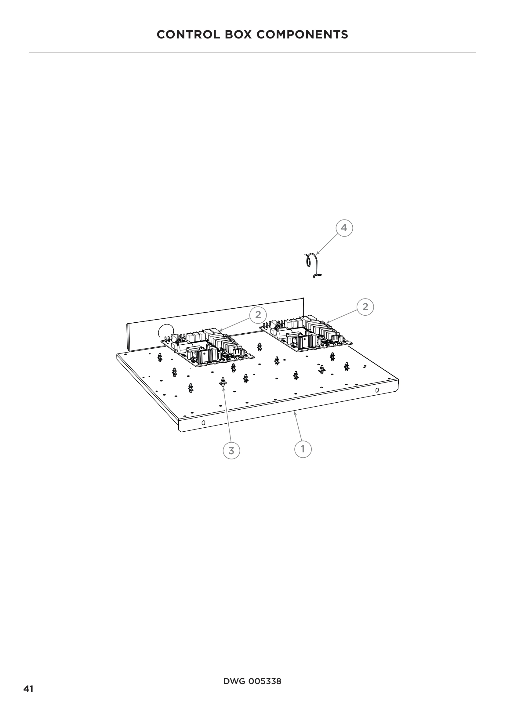 CONTROL BOX COMPONENTS