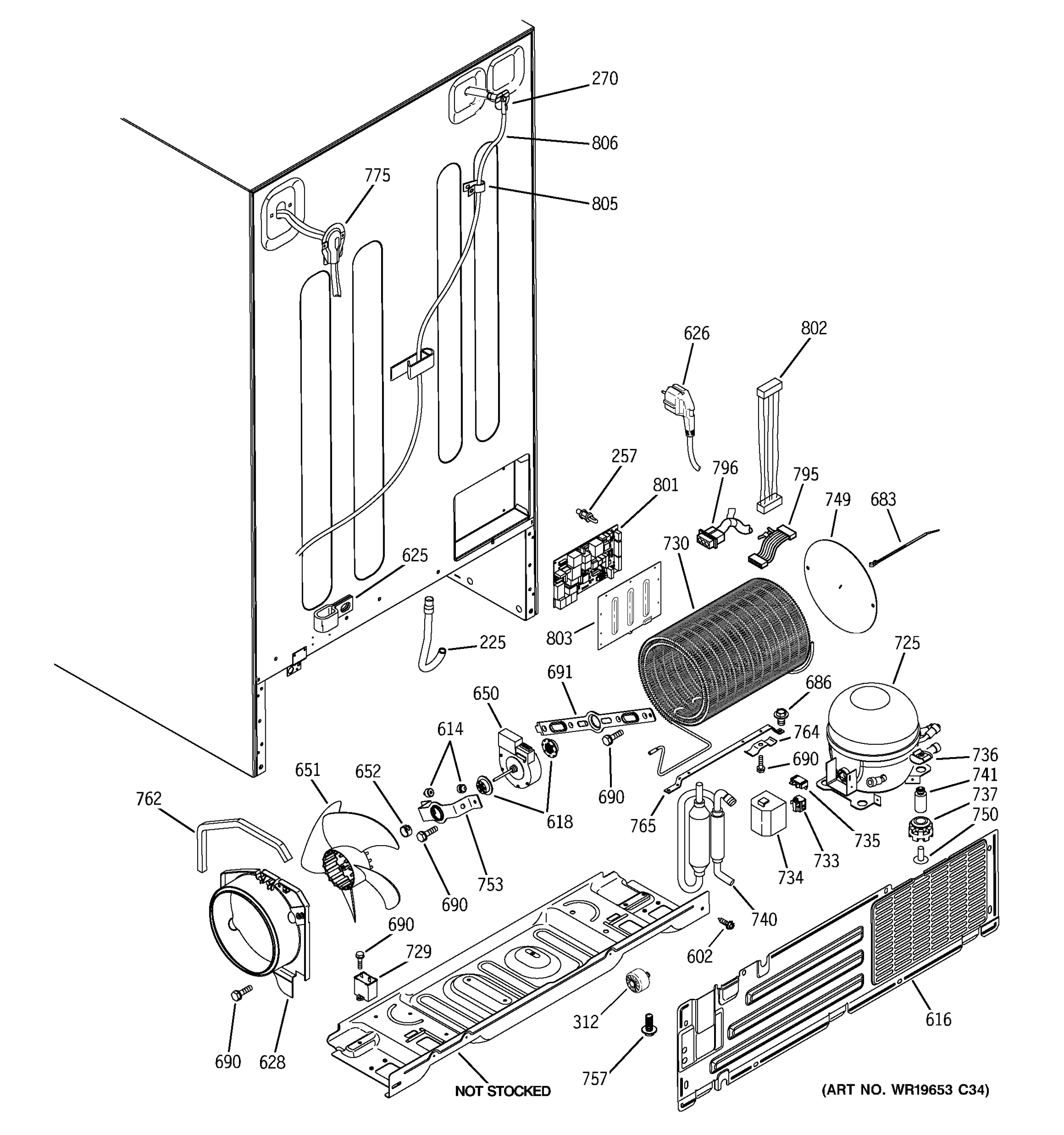 SEALED SYSTEM & MOTHER BOARD