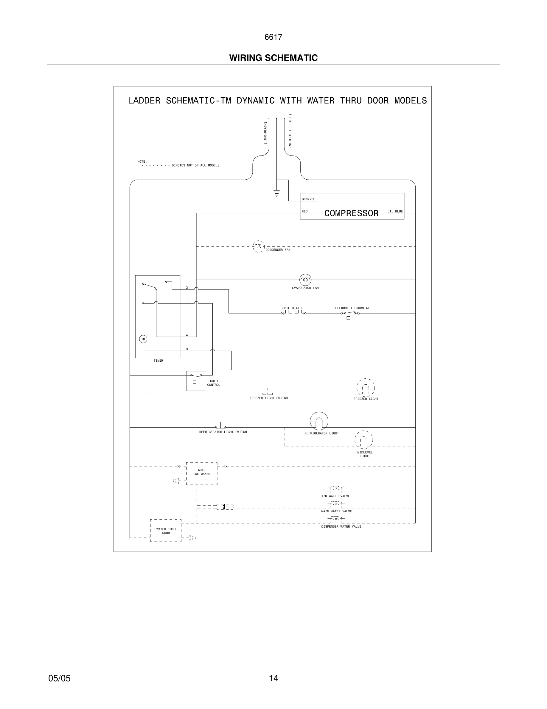 14 - WIRING SCHEMATIC