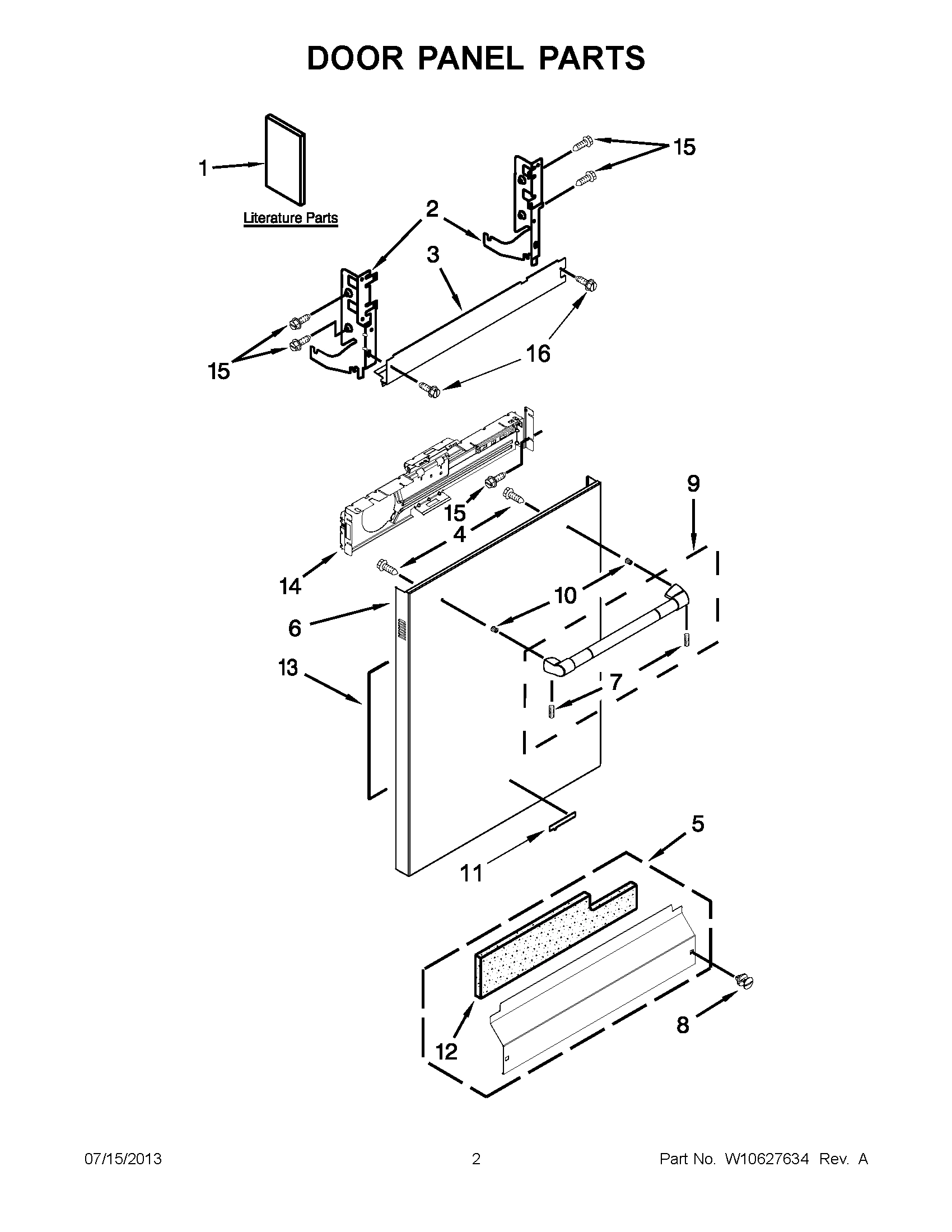 01 - DOOR PANEL PARTS
