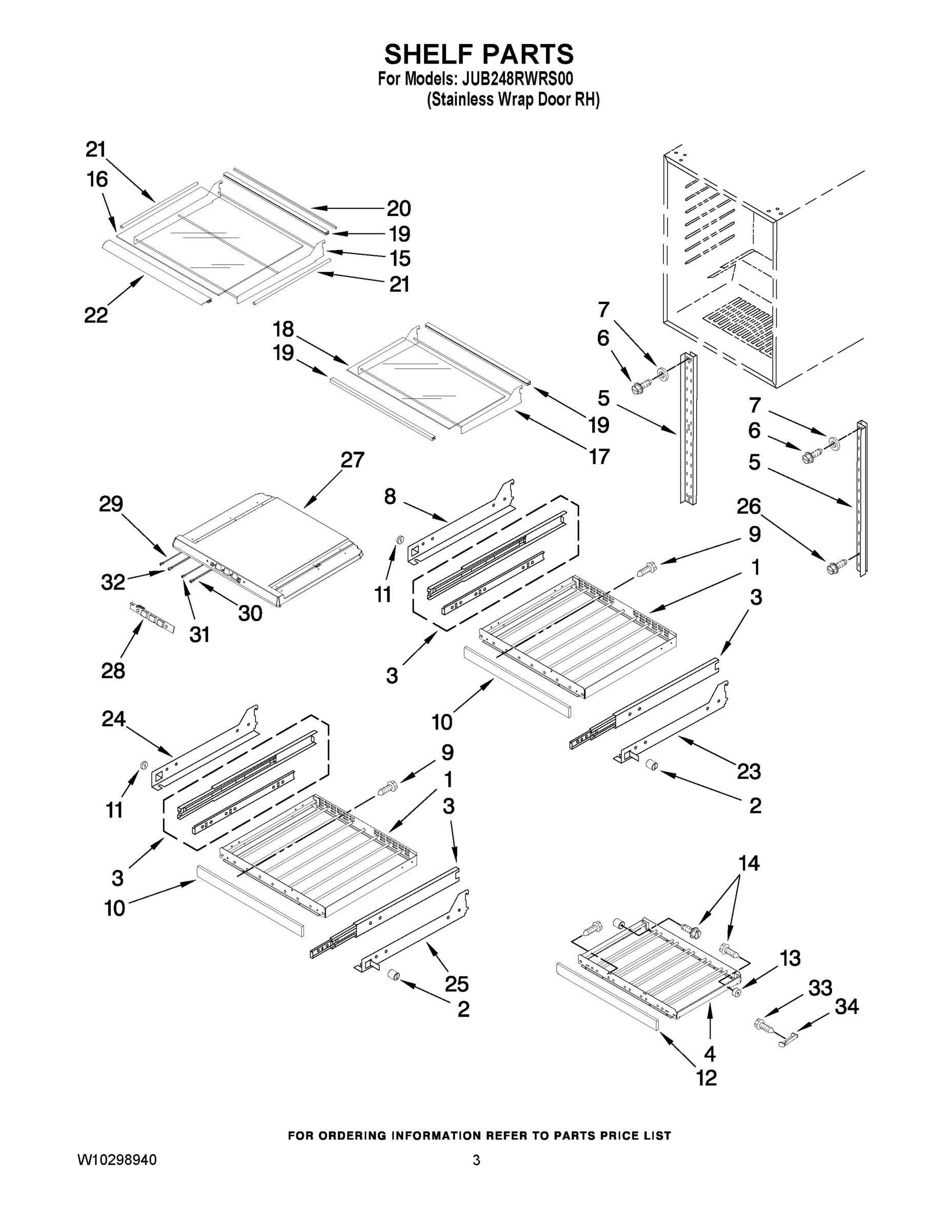 02 - SHELF PARTS