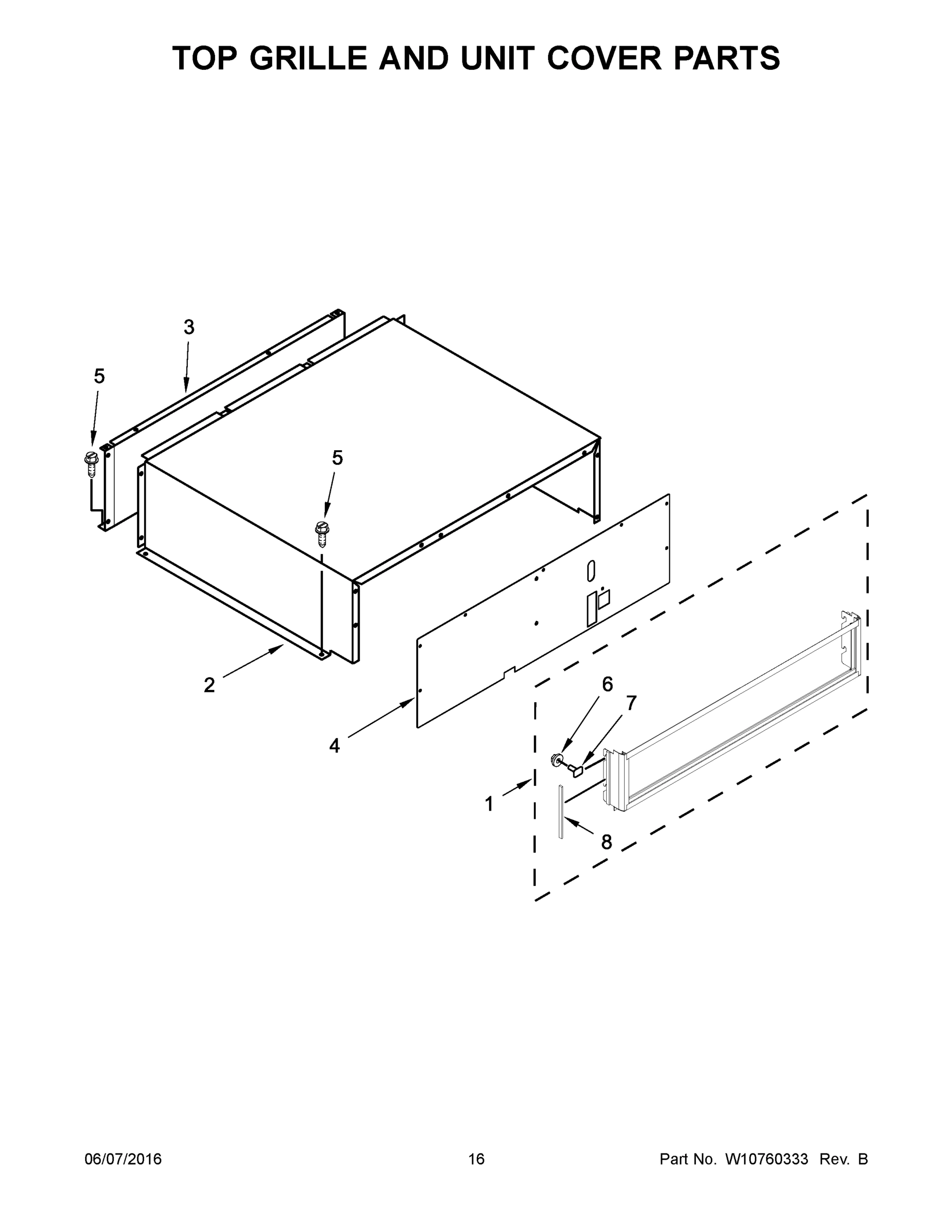 09 - TOP GRILLE AND UNIT COVER PARTS