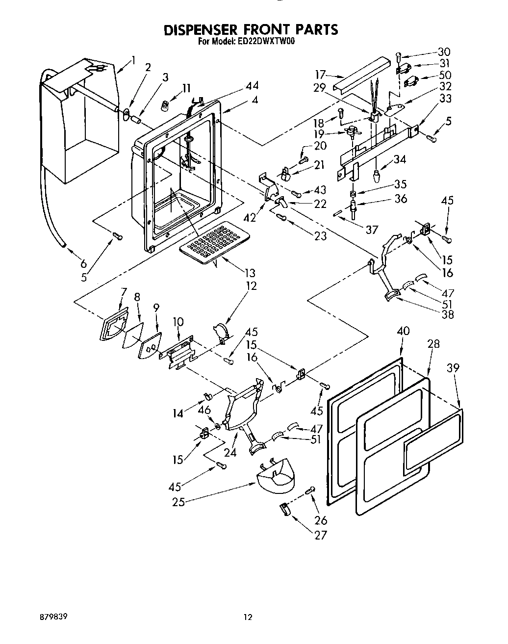 09 - DISPENSER FRONT