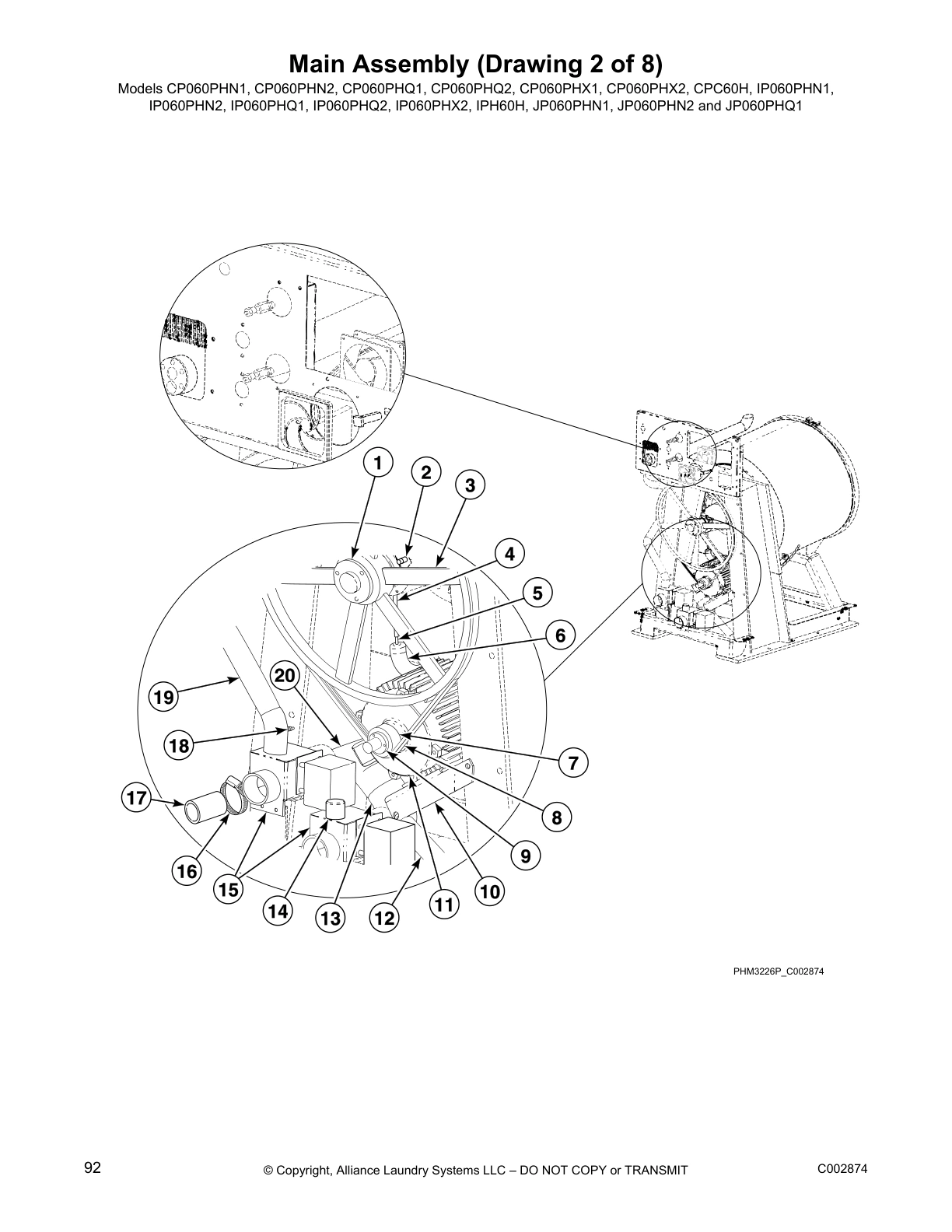 Main Assembly (Drawing 2 of 8)
