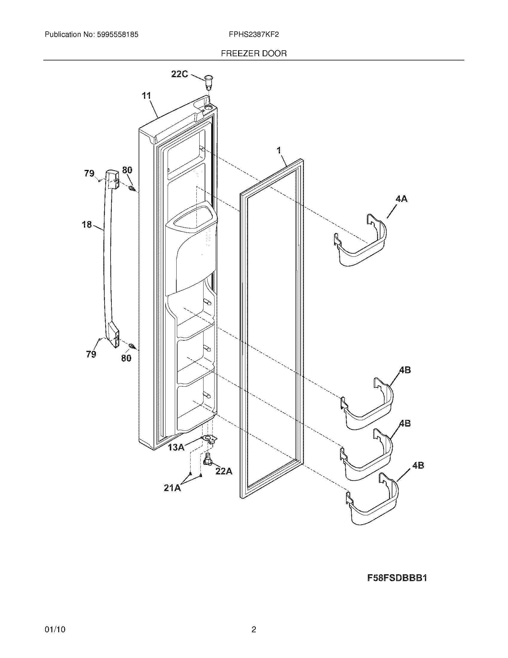 03 - FREEZER DOOR