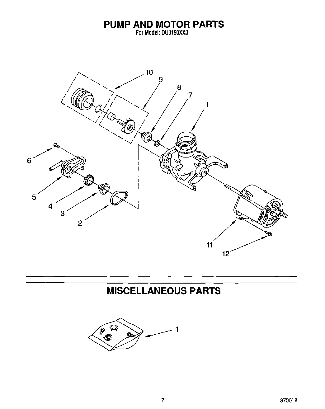 06 - PUMP AND MOTOR, MISCELLANEOUS