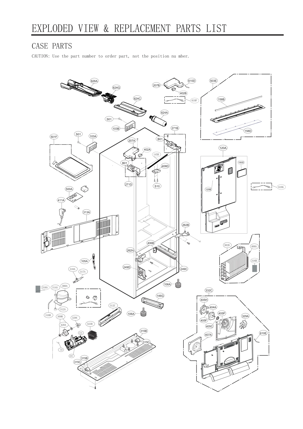 CASE PARTS