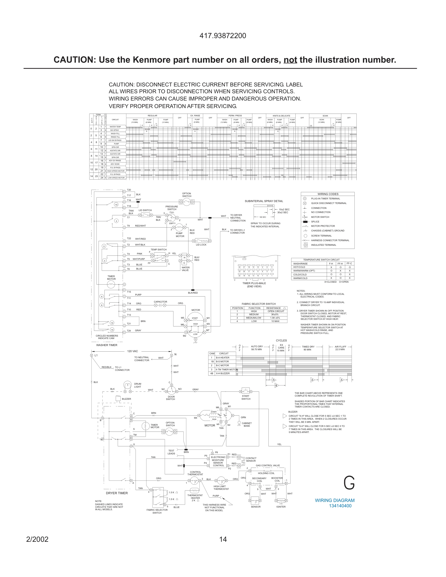 14 - WIRING DIAGRAM