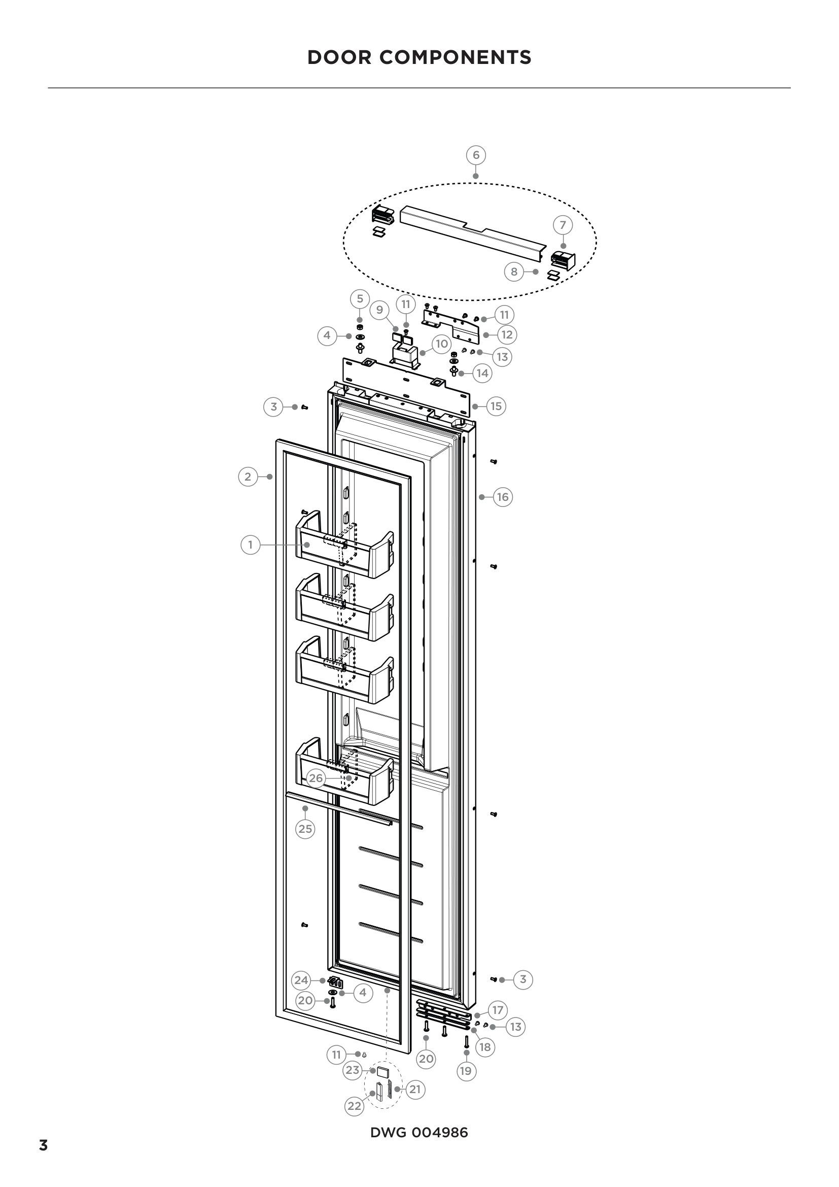 DOOR COMPONENTS