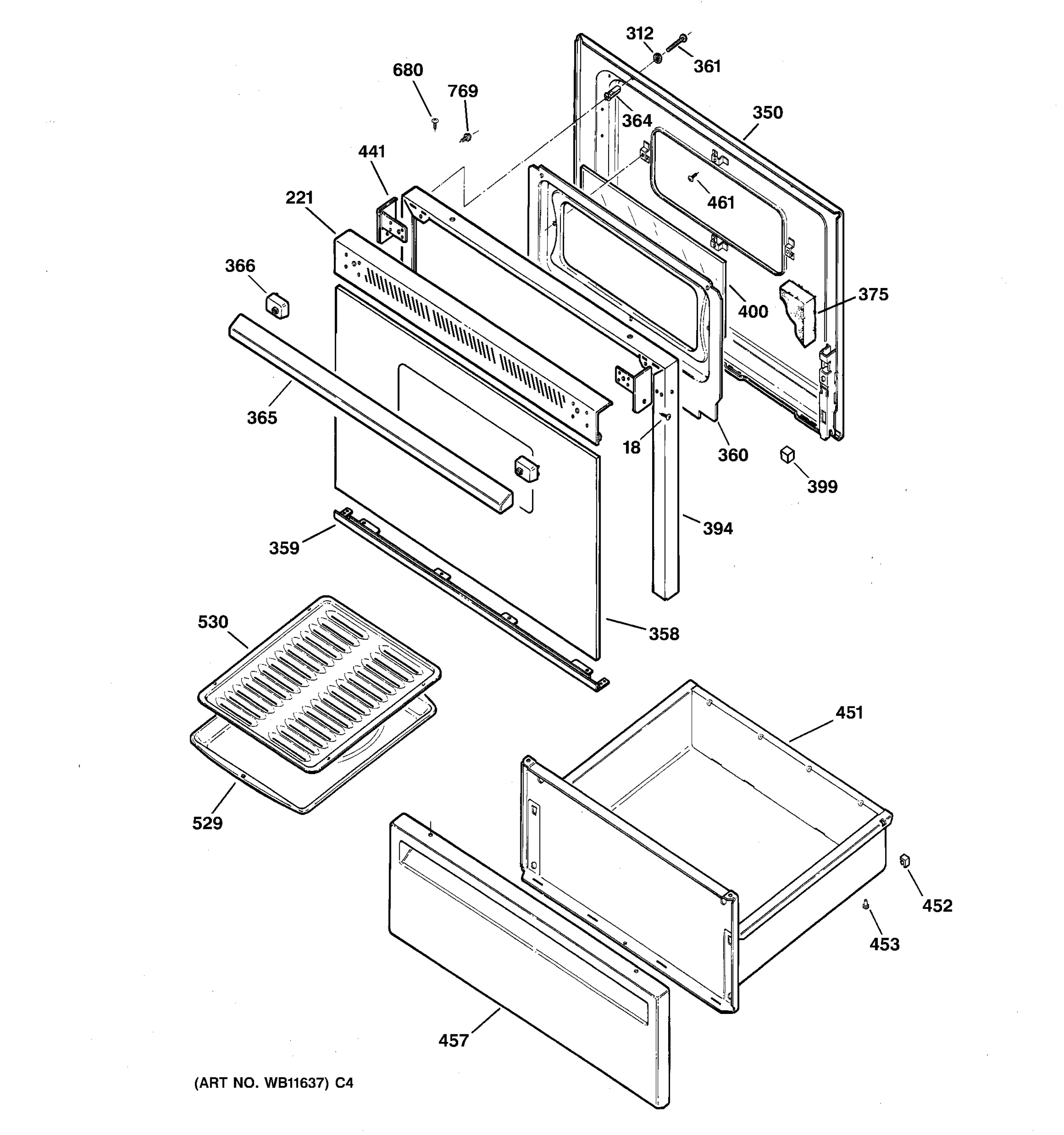 DOOR & DRAWER PARTS