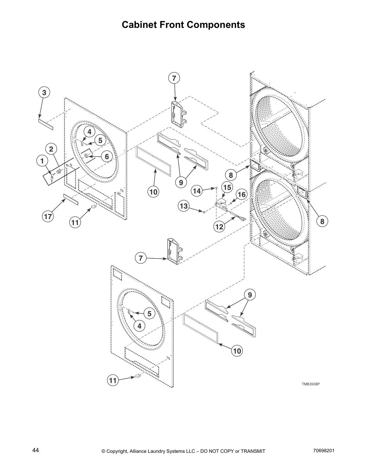 Cabinet Front Components