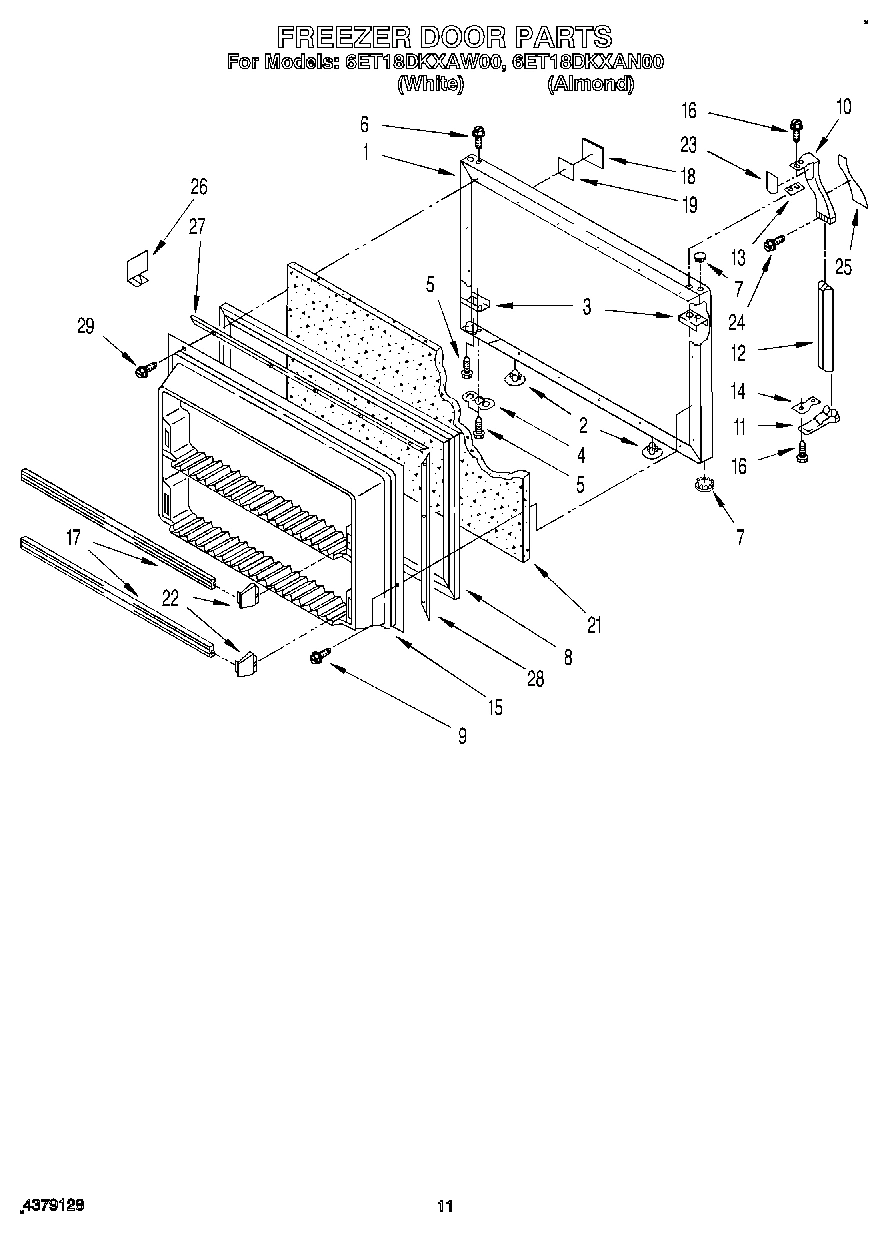07 - FREEZER DOOR