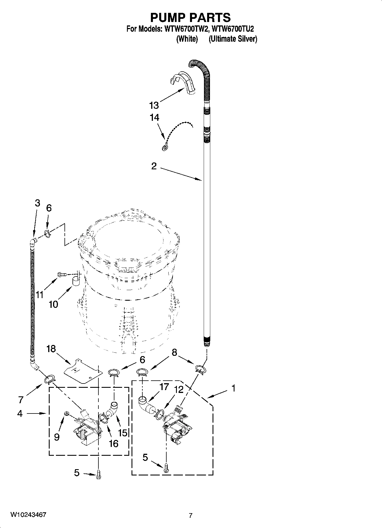 04 - PUMP PARTS, OPTIONAL PARTS (NOT INCLUDED)