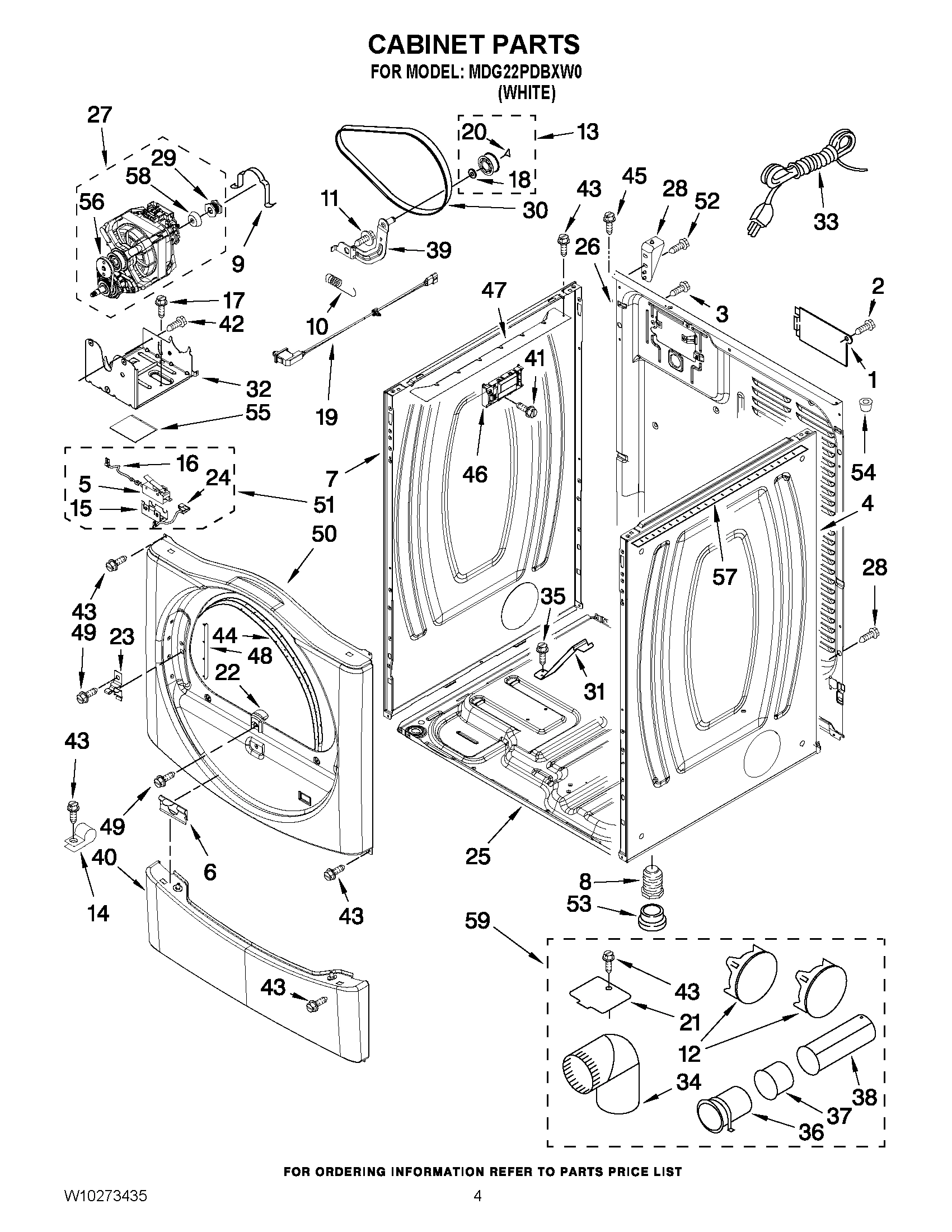 02 - CABINET PARTS