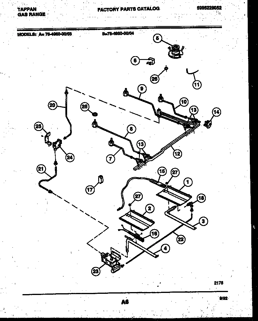 05 - BURNER, MANIFOLD AND GAS CONTROL