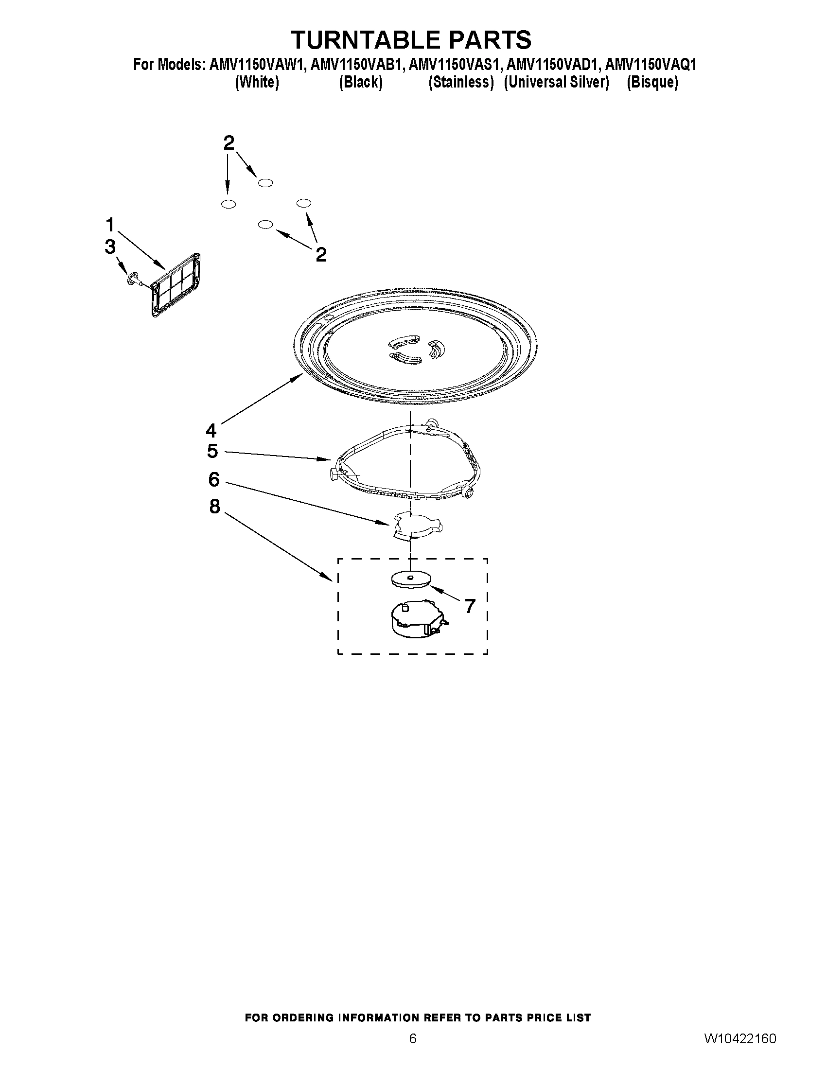 05 - TURNTABLE PARTS
