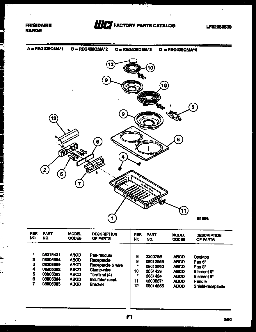 07 - COOKTOP PARTS