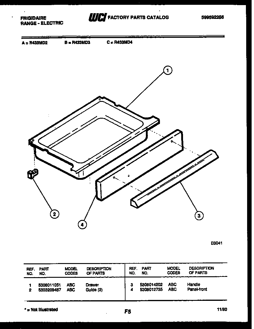 05 - DRAWER PARTS