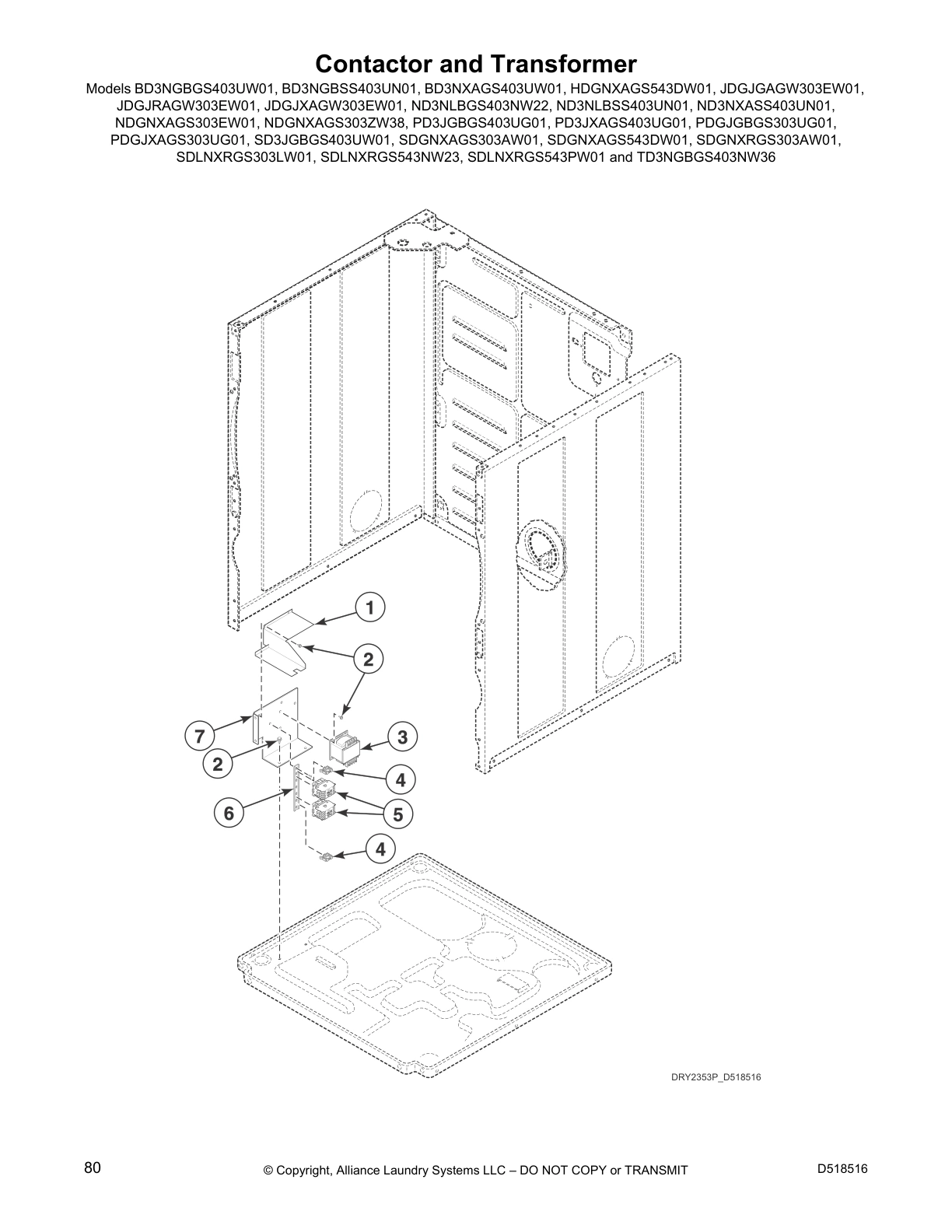 Contactor and Transformer