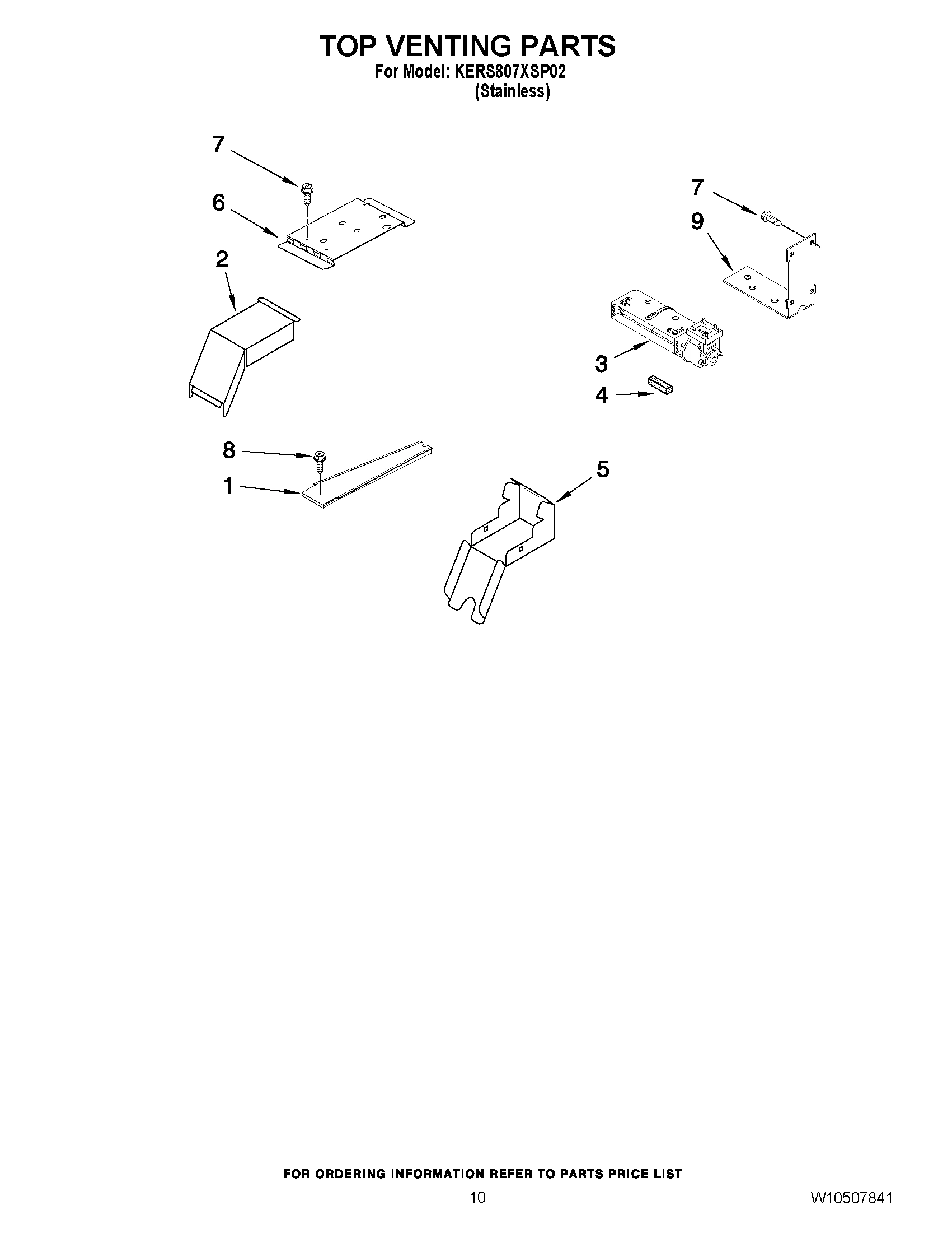 07 - TOP VENTING PARTS