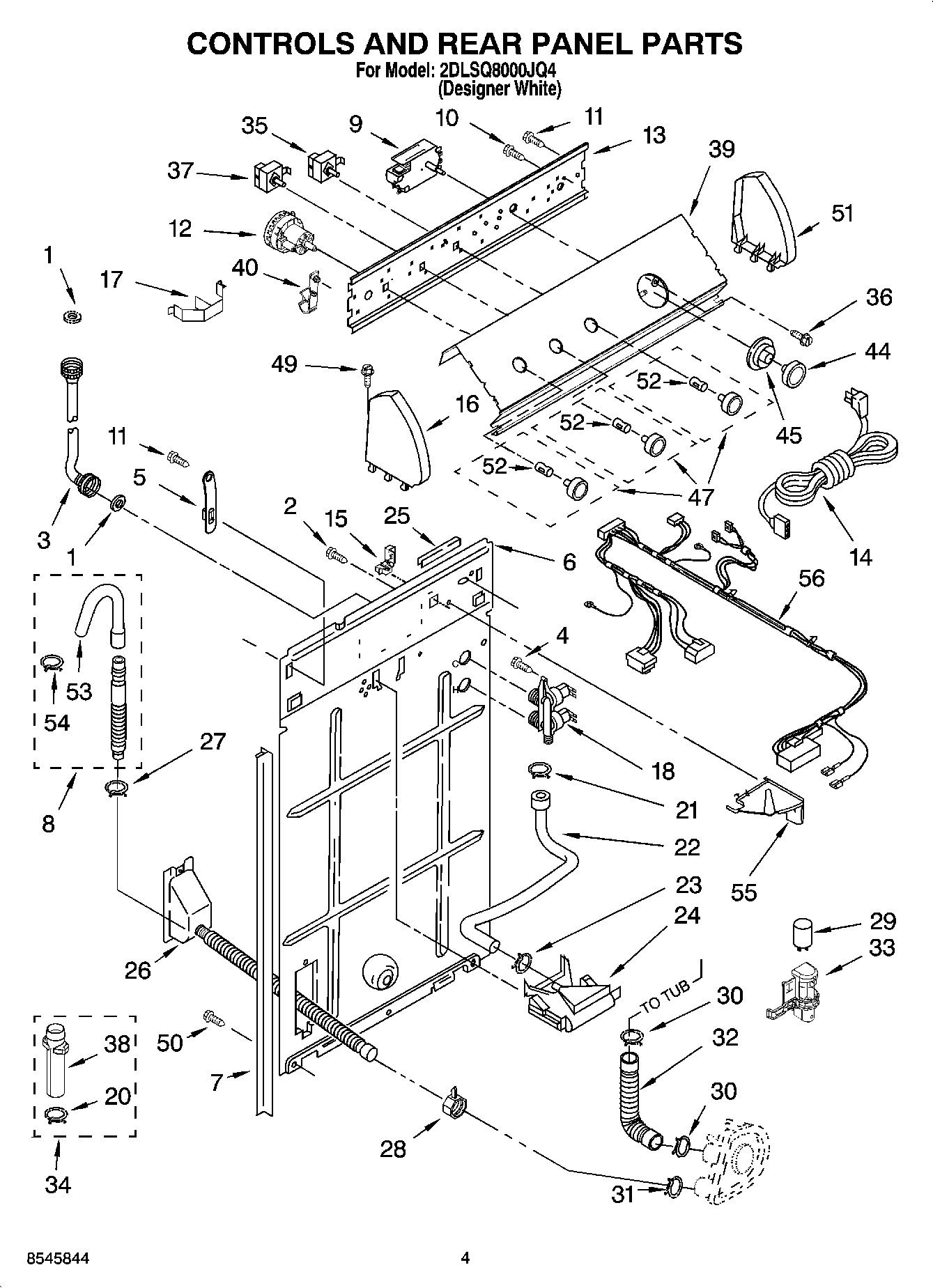 02 - CONTROLS AND REAR PANEL PARTS