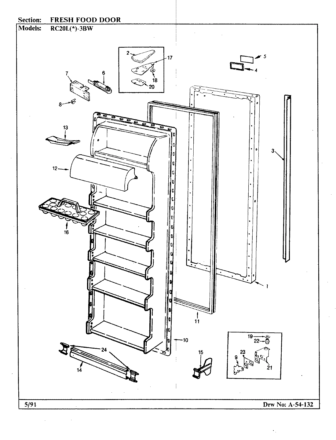 04 - FRESH FOOD DOOR