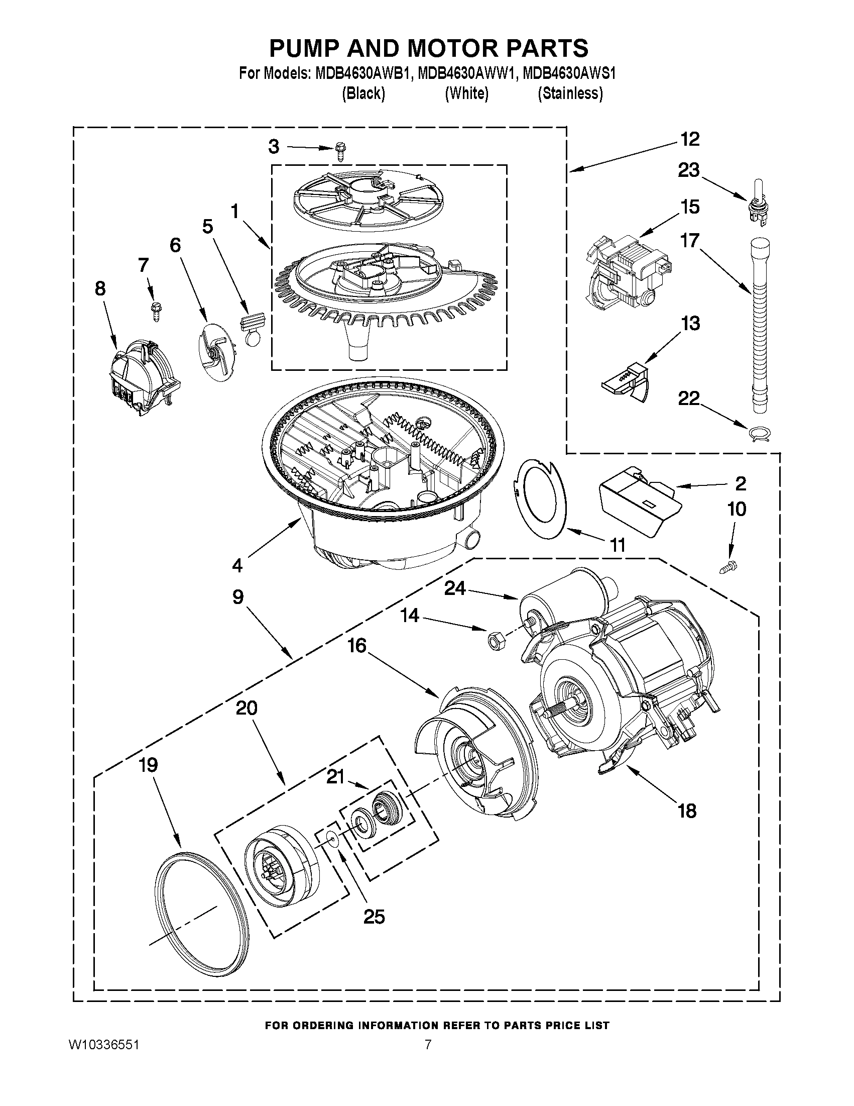 06 - PUMP AND MOTOR PARTS