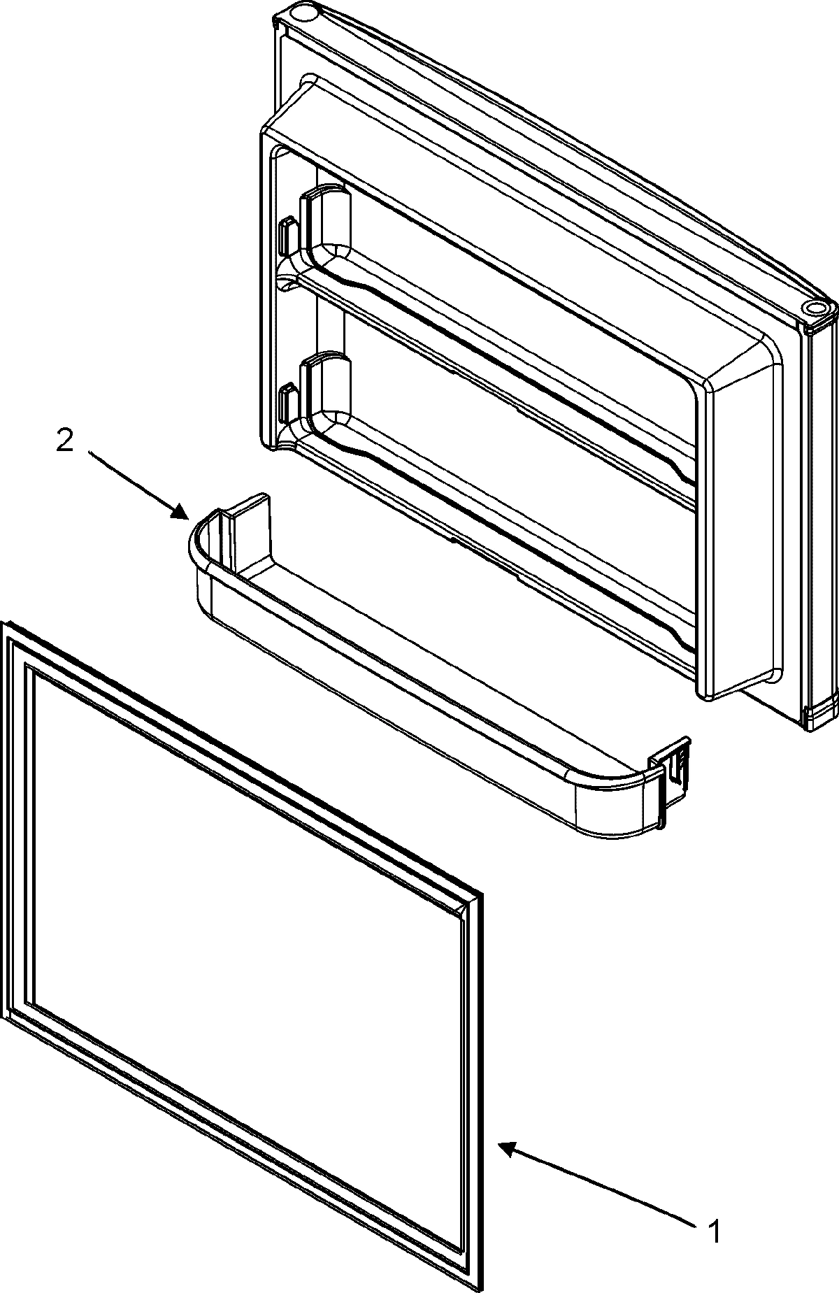 04 - FREEZER INNER DOOR