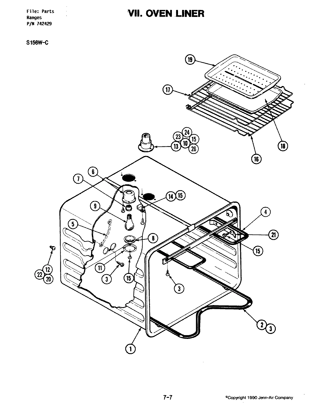 01 - OVEN LINER