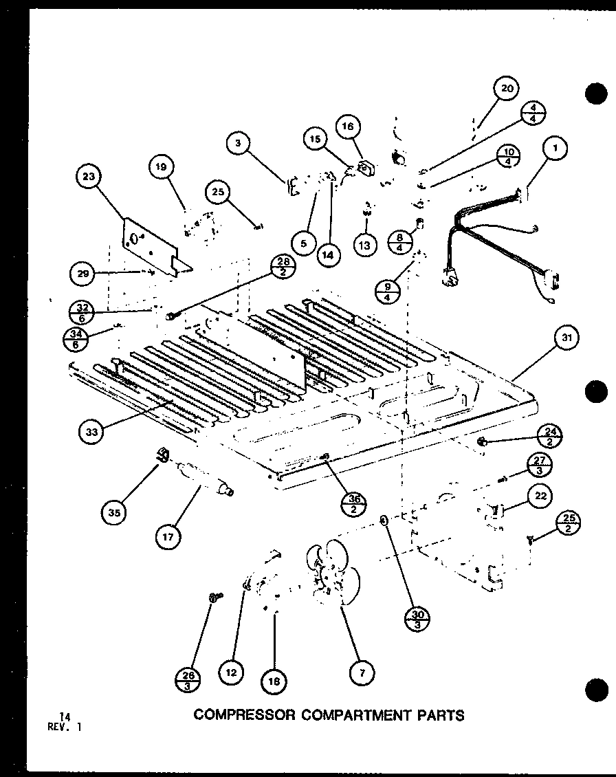 01 - COMPRESSOR COMPARTMENT PARTS