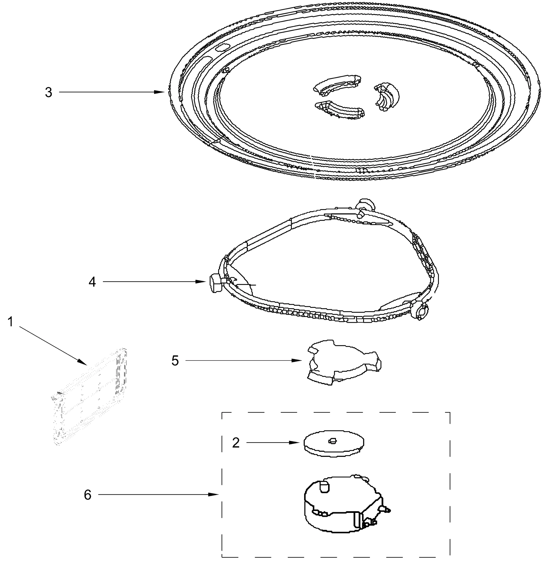 TURNTABLE PARTS