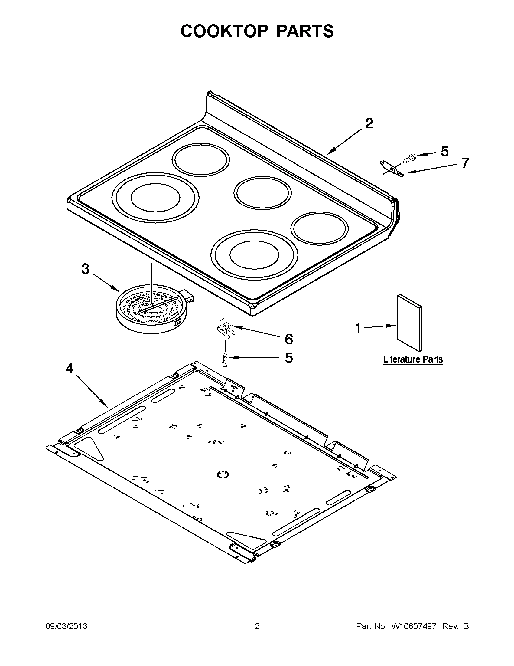 02 - COOKTOP PARTS