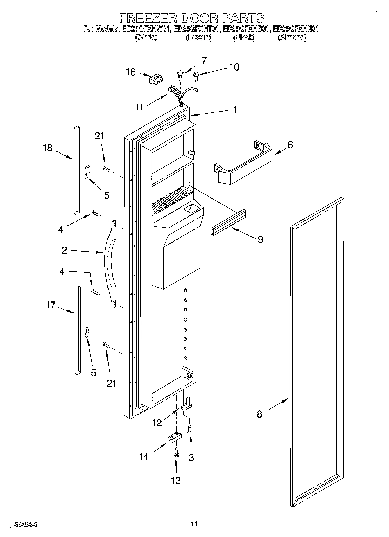 07 - FREEZER DOOR