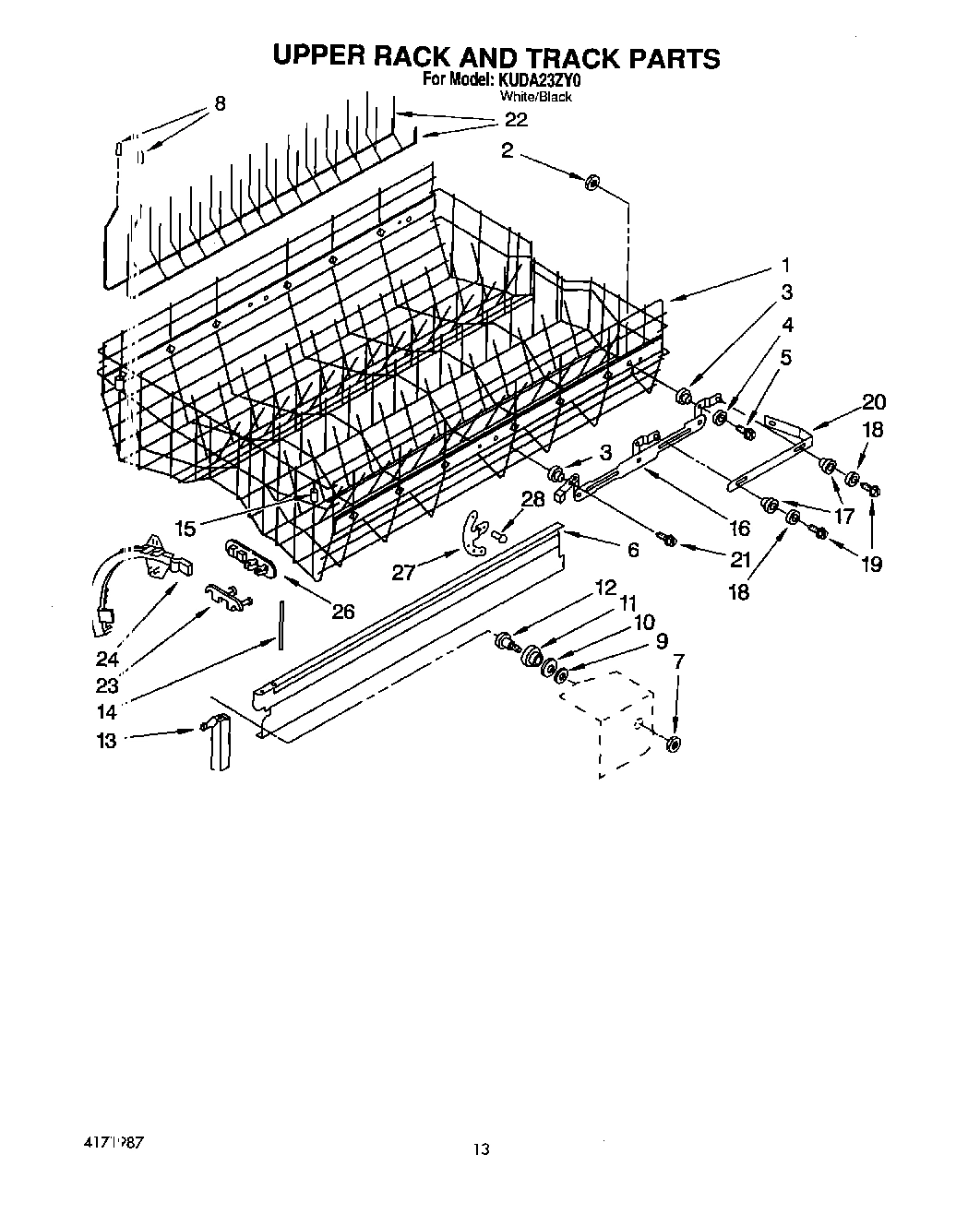 10 - UPPER RACK AND TRACK