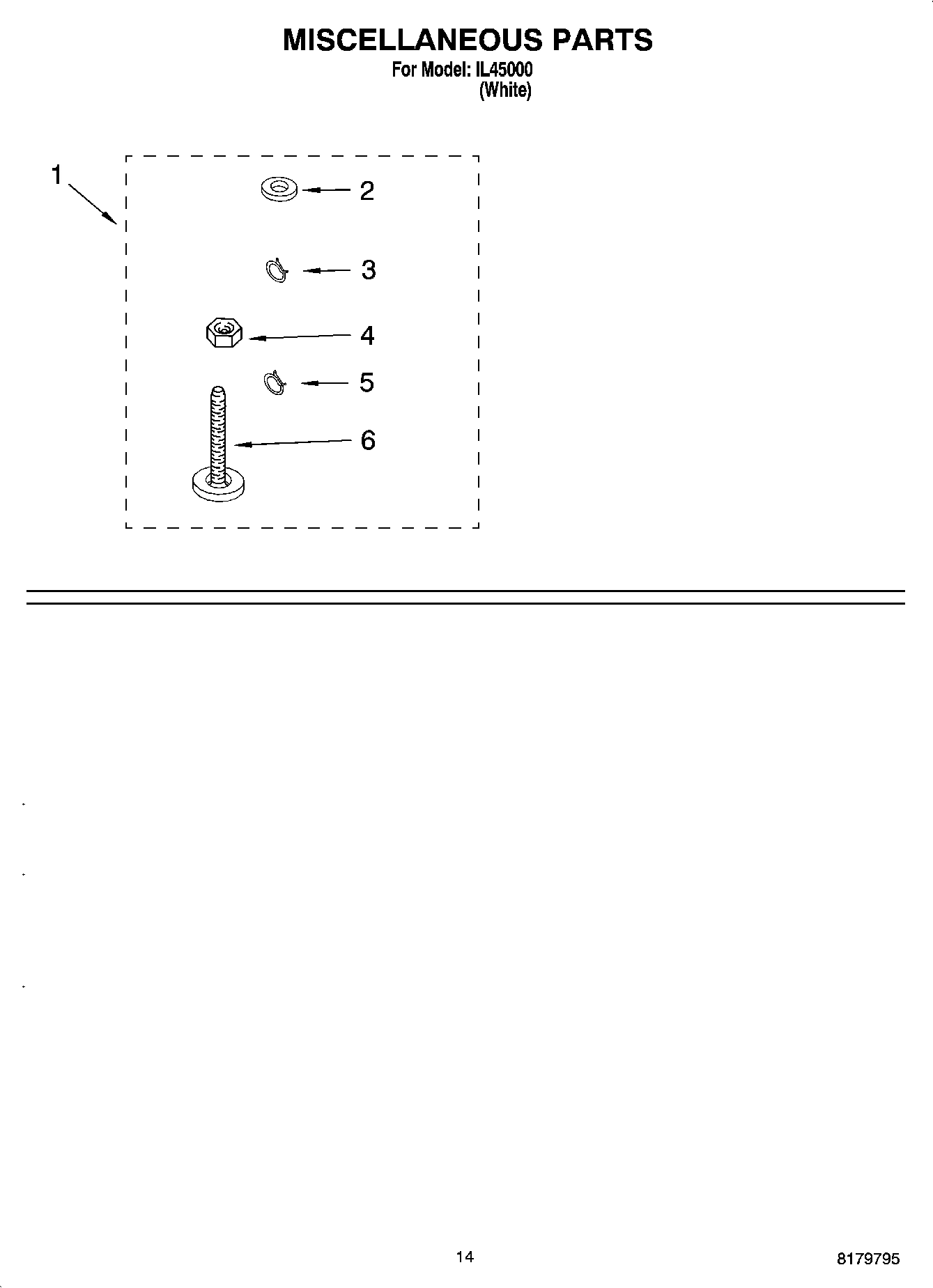 10 - MISCELLANEOUS  PARTS, OPTIONAL PARTS (NOT INCLUDED)