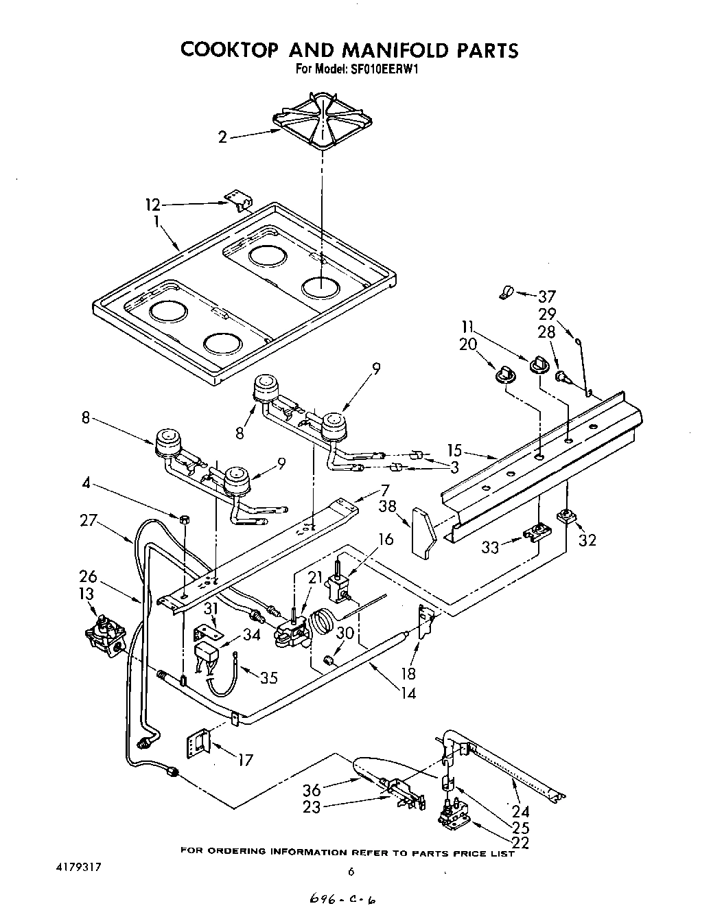 05 - COOKTOP AND MANIFOLD , LITERATURE A
