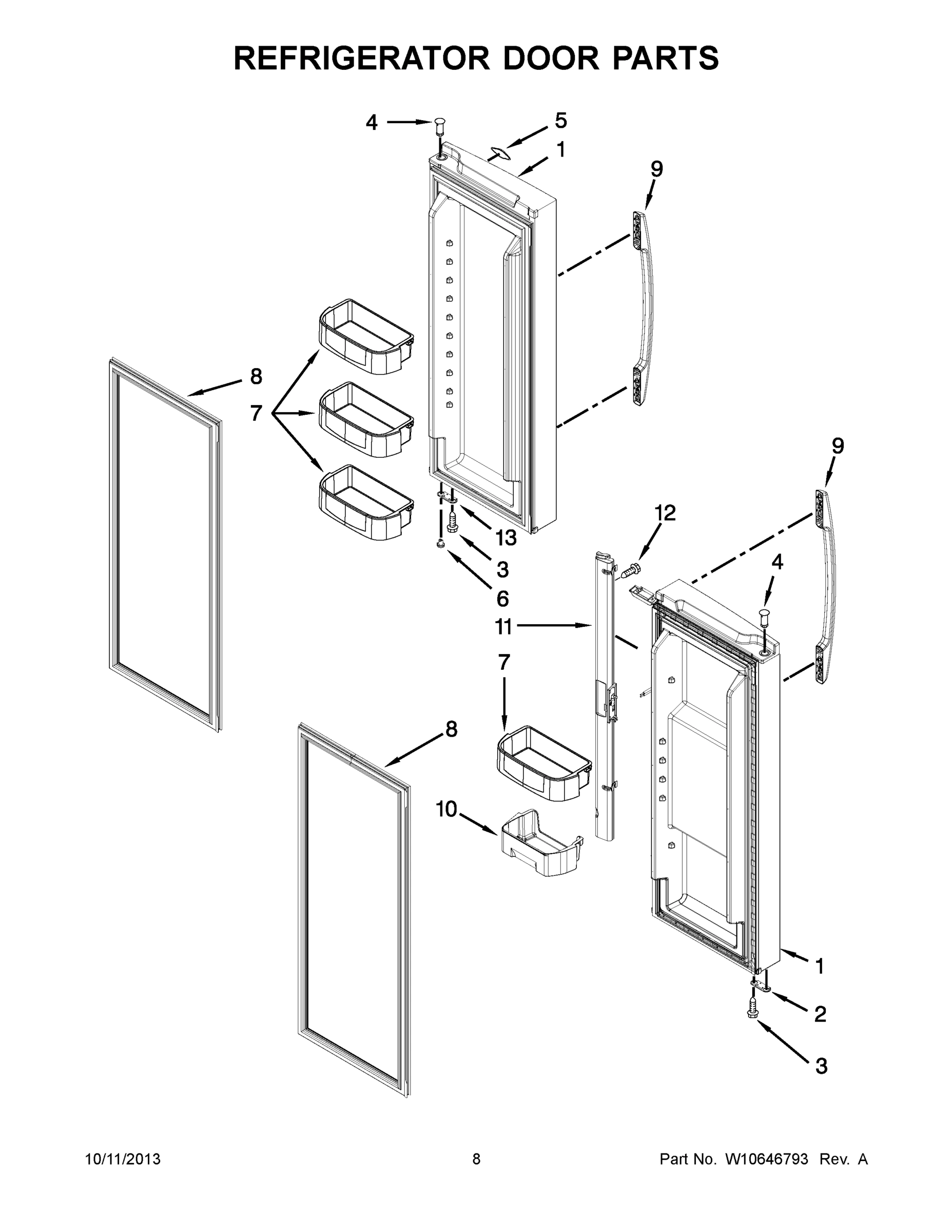 05 - REFRIGERATOR DOOR PARTS