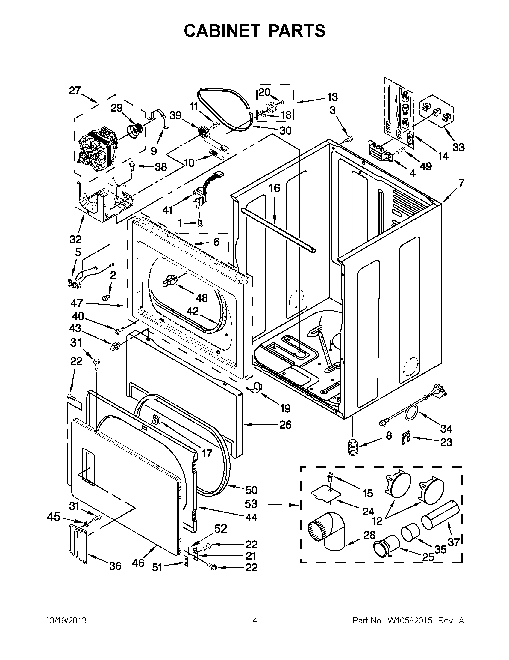 02 - CABINET PARTS