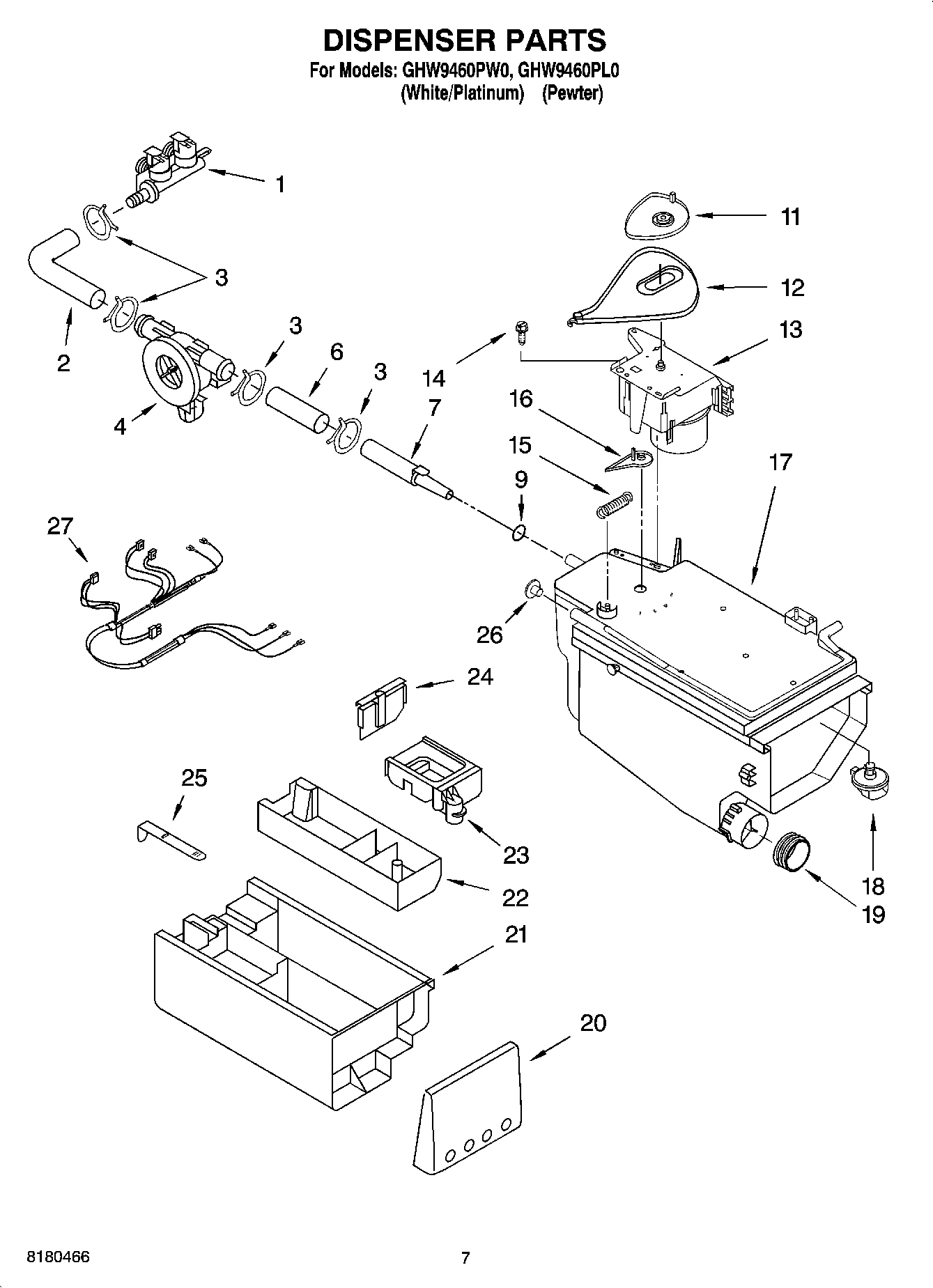 04 - DISPENSER PARTS